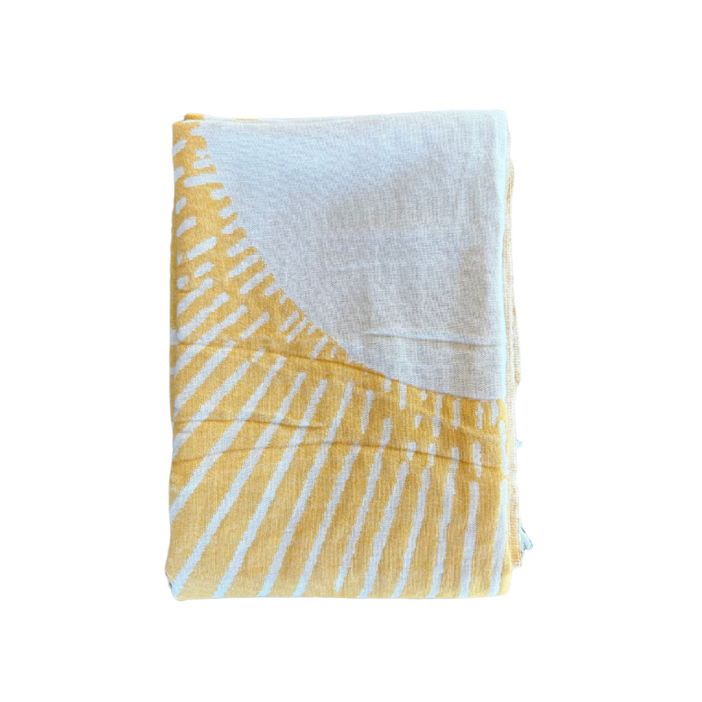 Sun Turkish Towel - Bright Yellow