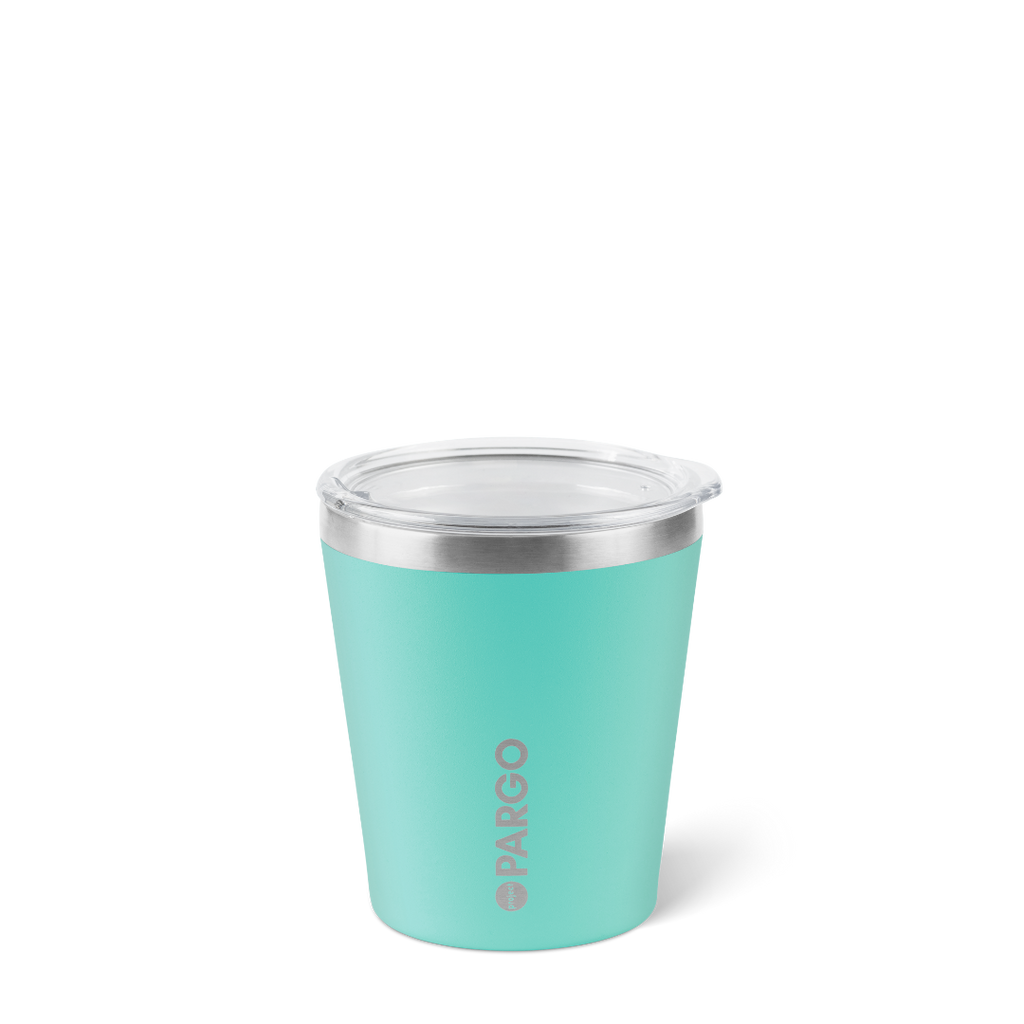 Tide & Co X Project Pargo Insulated Coffee Cup 8oz - Island Turquoise