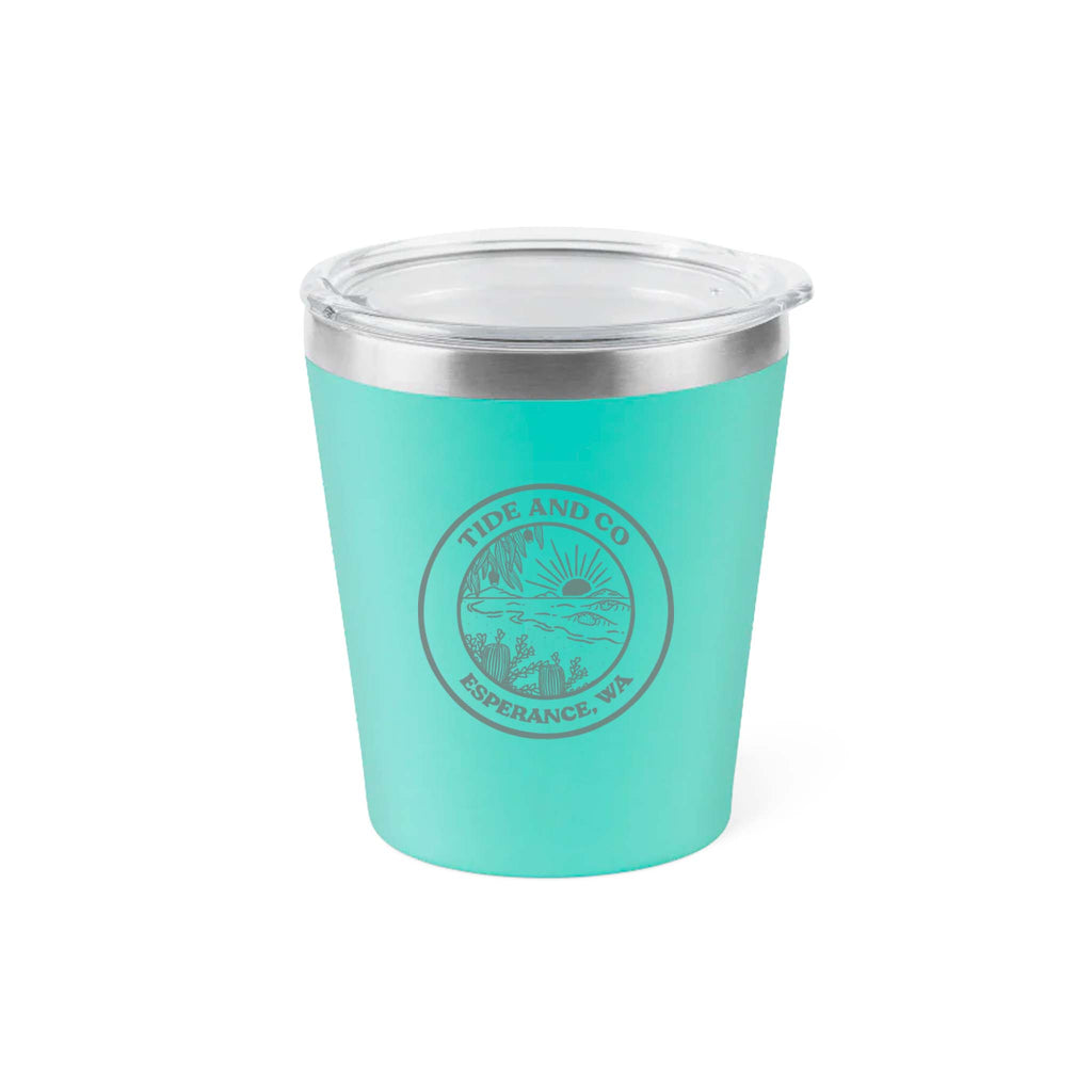 Tide & Co X Project Pargo Insulated Coffee Cup 8oz - Island Turquoise