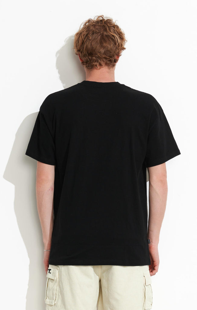 Gone Moody 50-50 AAA SS Tee - Washed Black