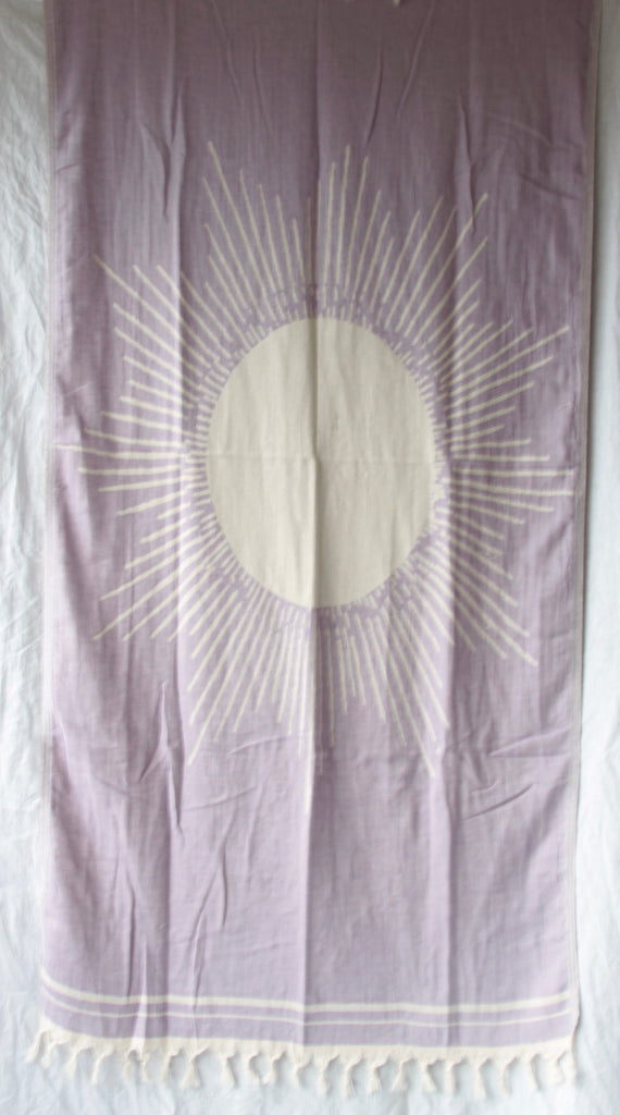 Sun Turkish Towel - Purple