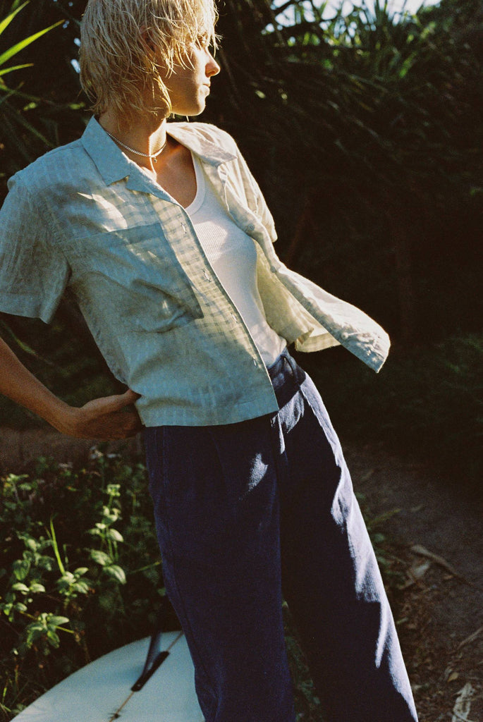 Aloe Vera Short Sleeve Shirt - Breeze