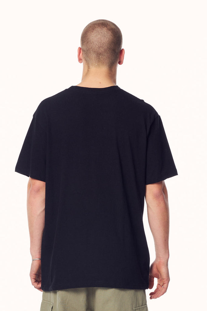 THERMAL SHOCK 50/50 SS TEE - PITCH BLACK