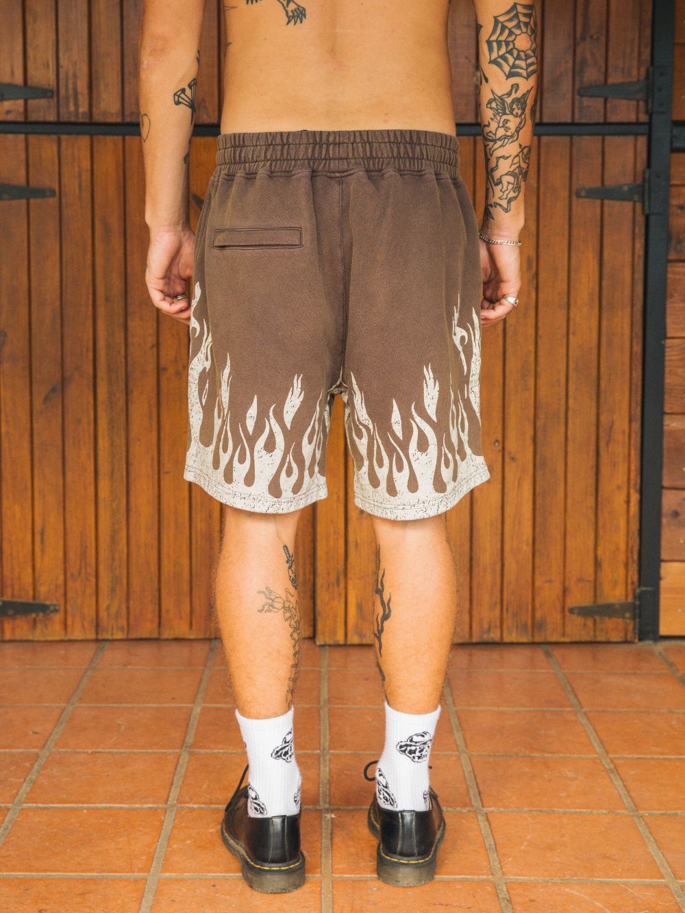 Burner Jersey Shorts - Washed Brown