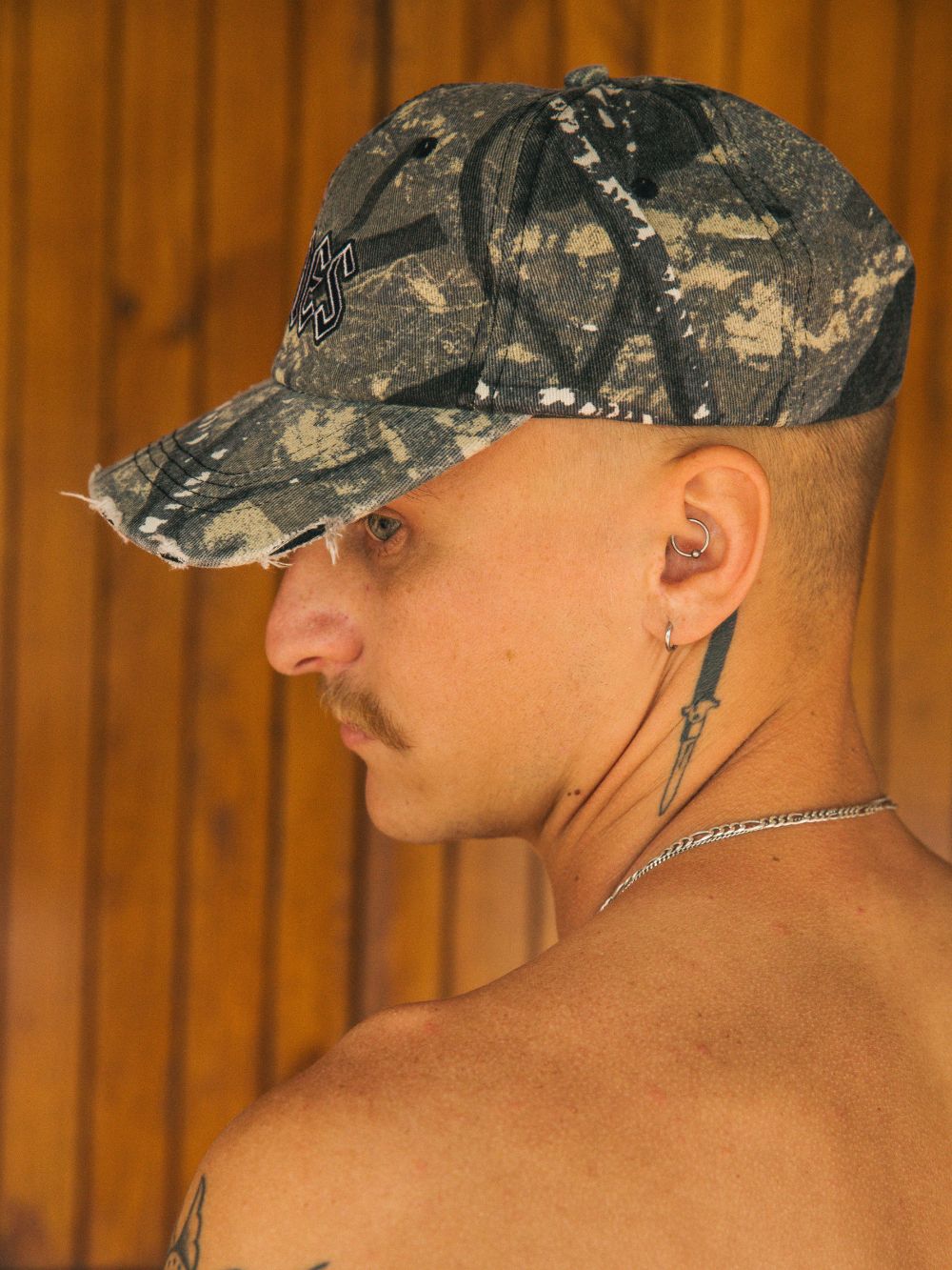 Squealer Dad Cap - Alpine Camo