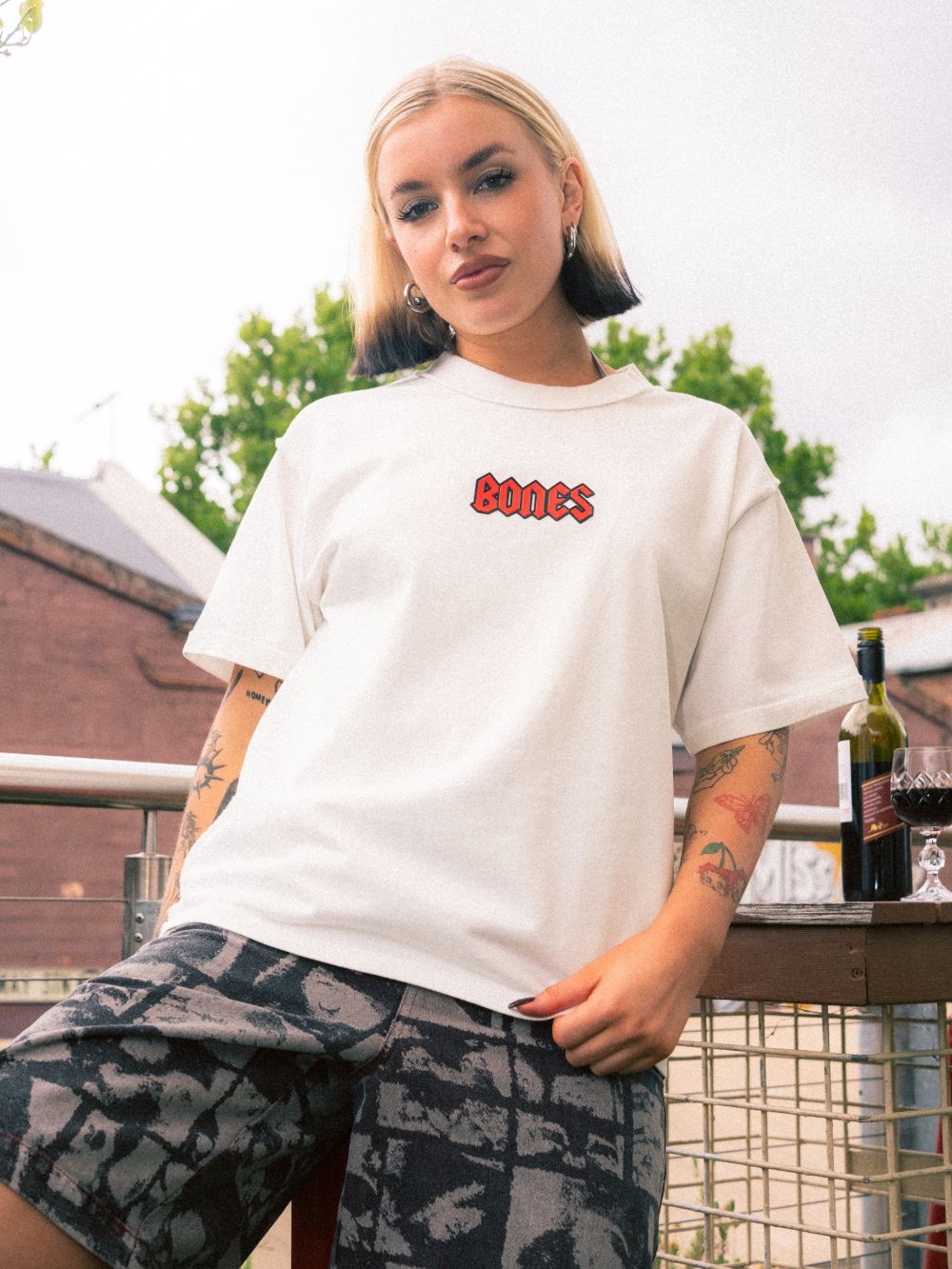 Squealer Inverse Tee - Vintage White