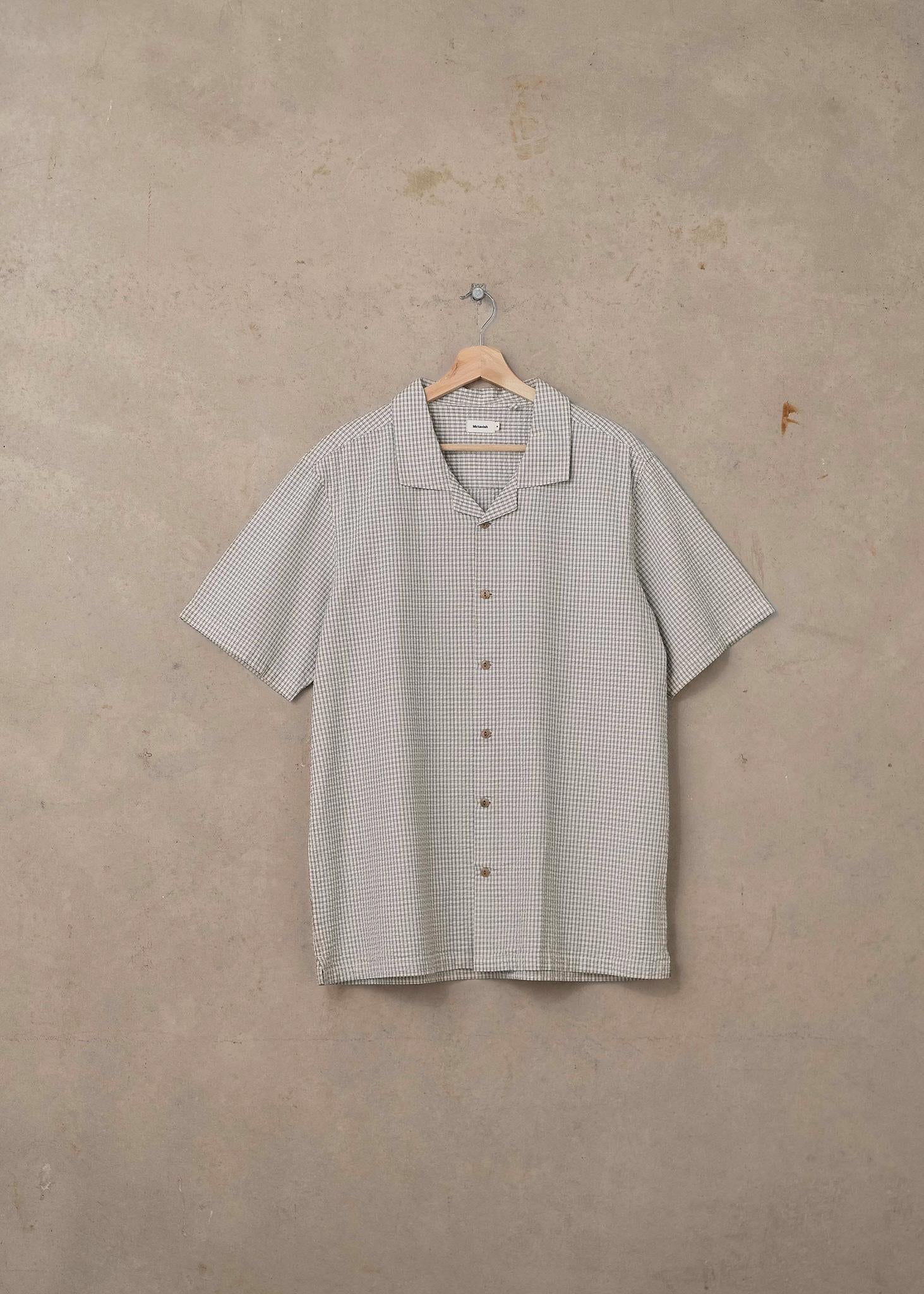 Camp Collar Shirt - White Multi