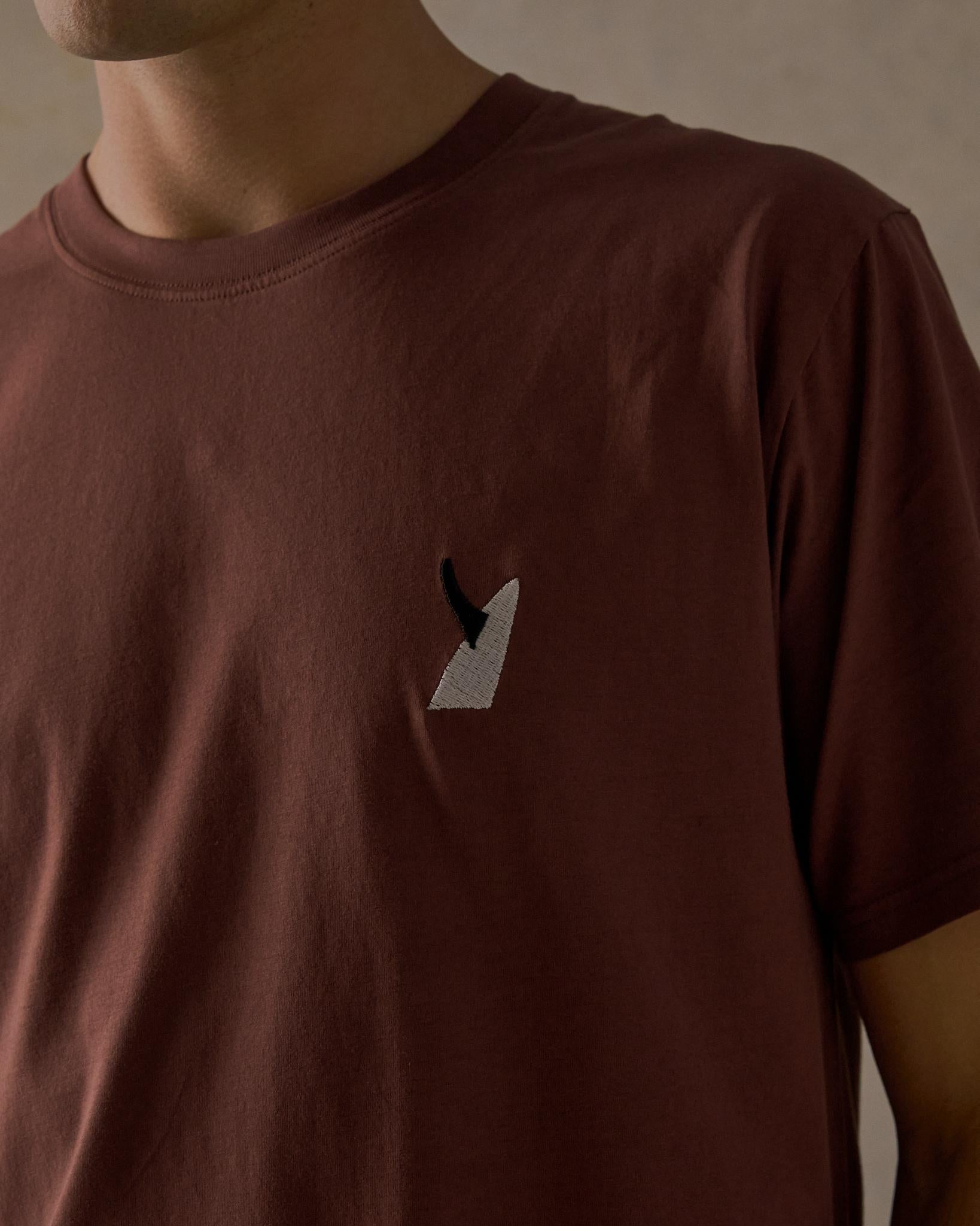 Single Fin Tee - Brown