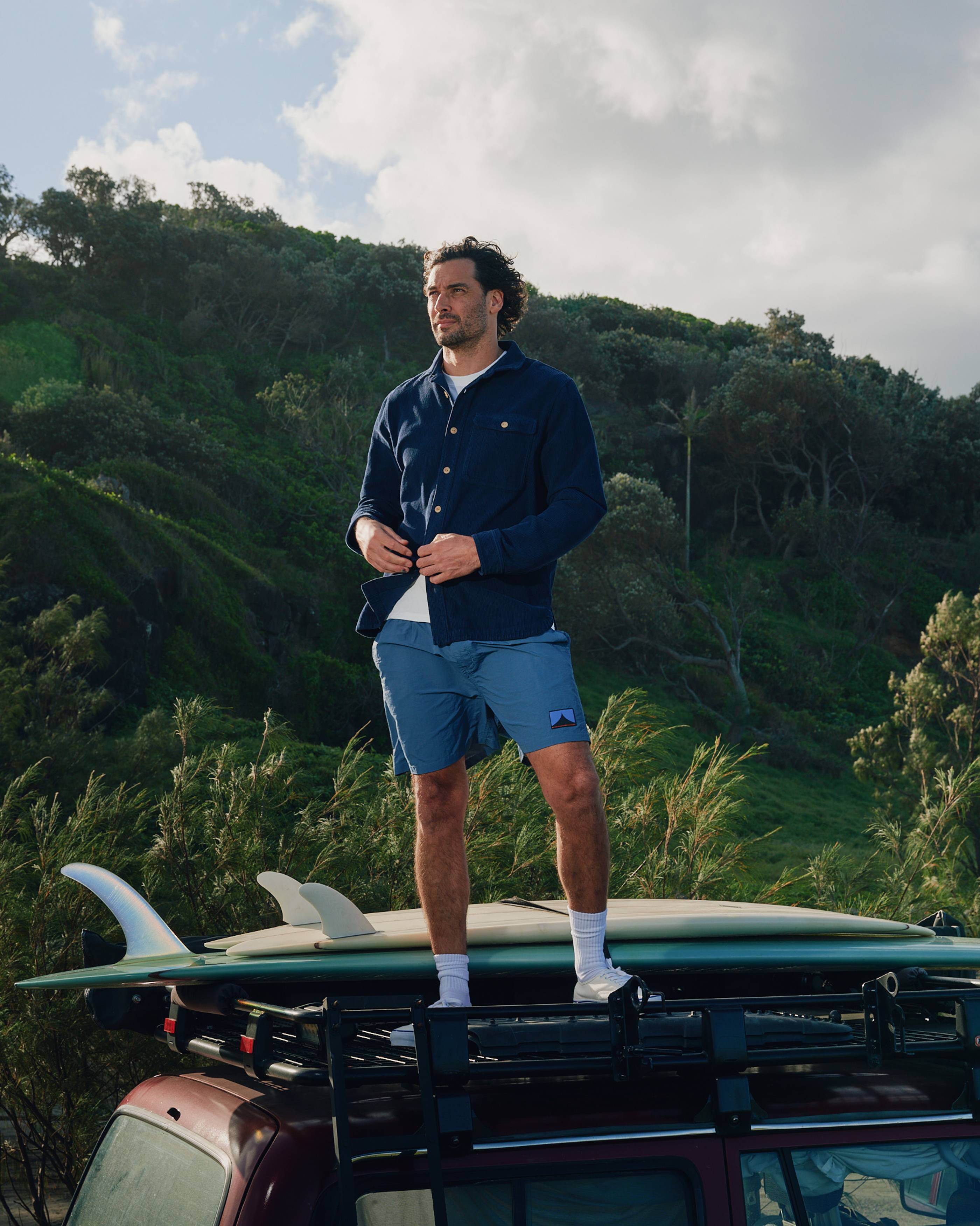 Classic Cord Shirt - Blue
