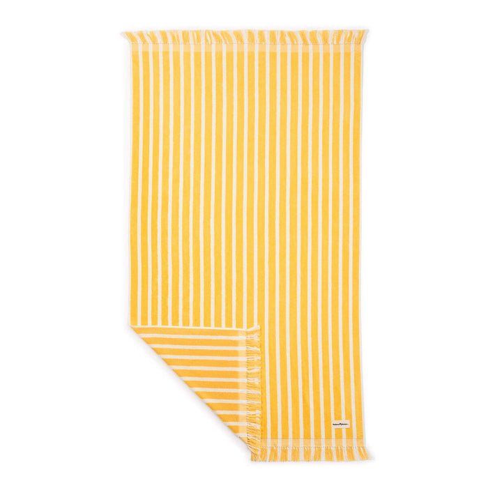 The Beach Towel - Monaco Mimosa Stripe