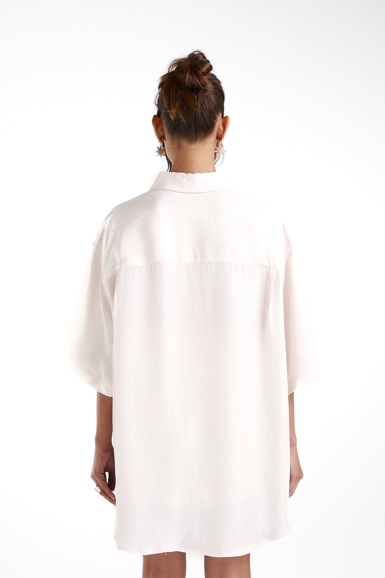 Big Shirt w/ Stripe - Cream