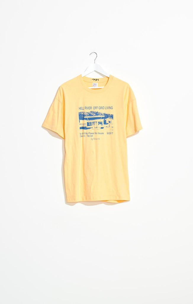 Gone Moody 50-50 AAA SS Tee - Solid Butter