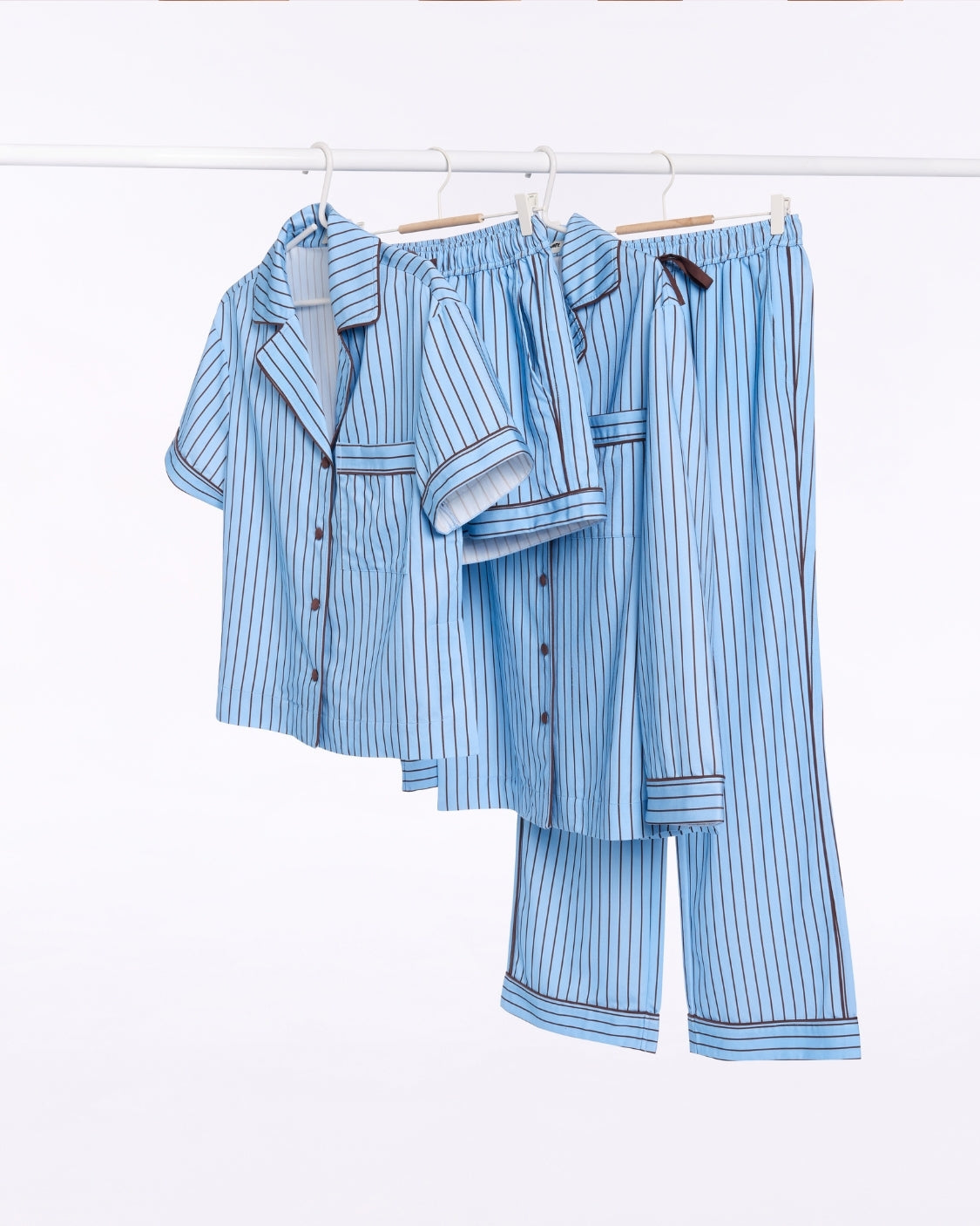 Sleep Pant - Iced Chocolate Stripes