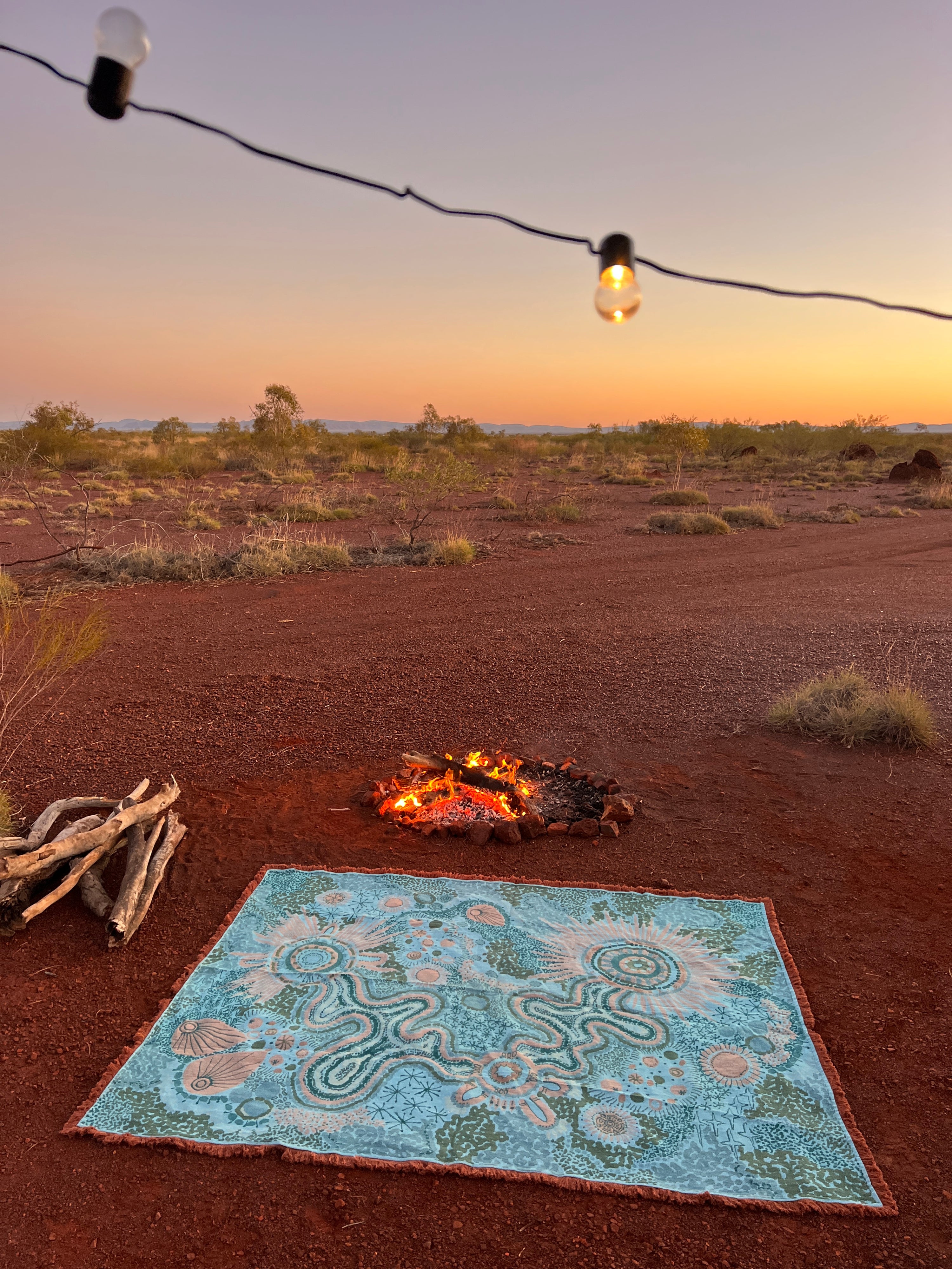 The Waru Travel Rug