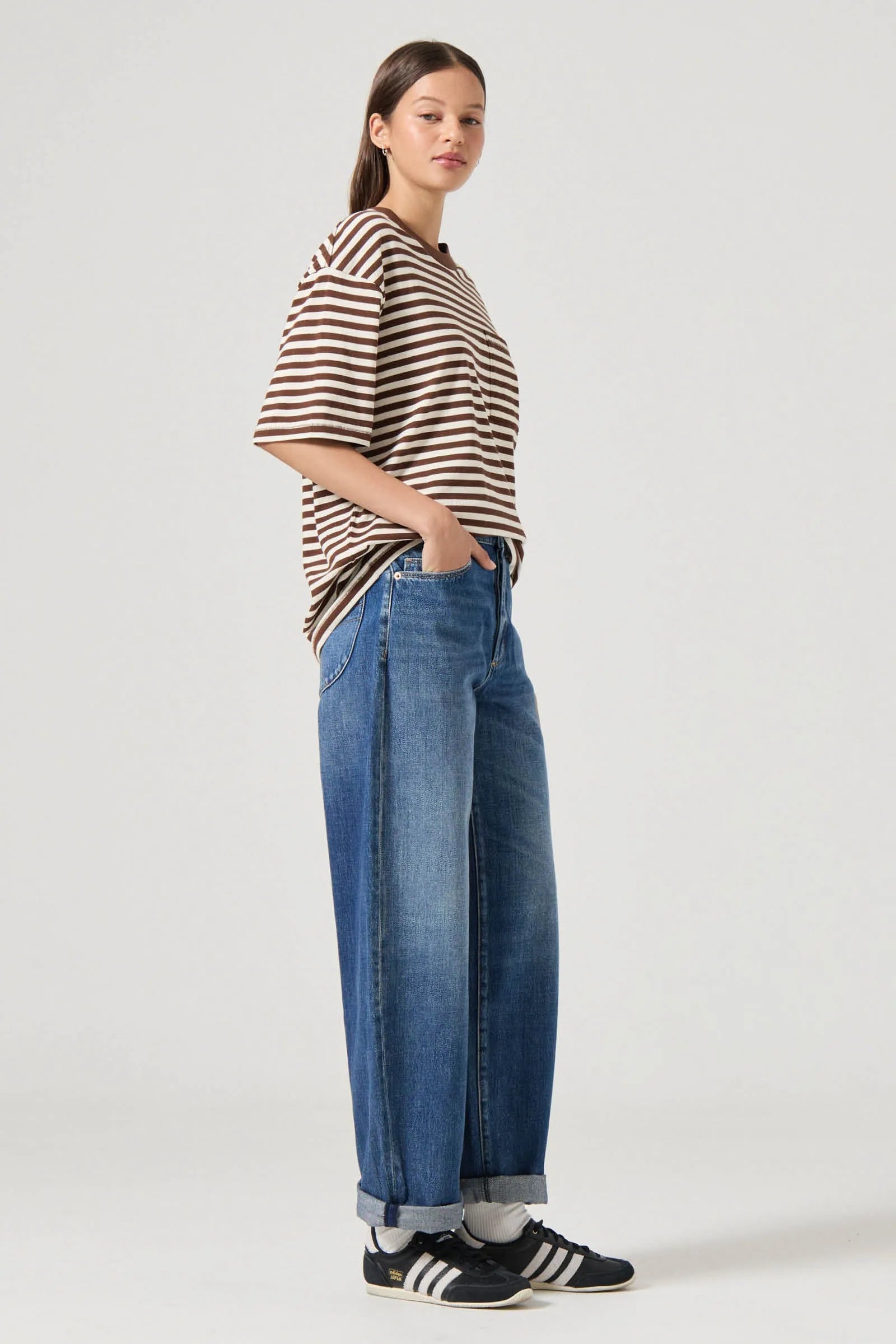 Off Duty Tee Stripe