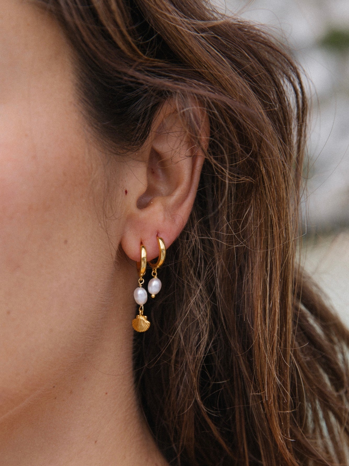 Majorca Hoops - 18k Gold Vermeil