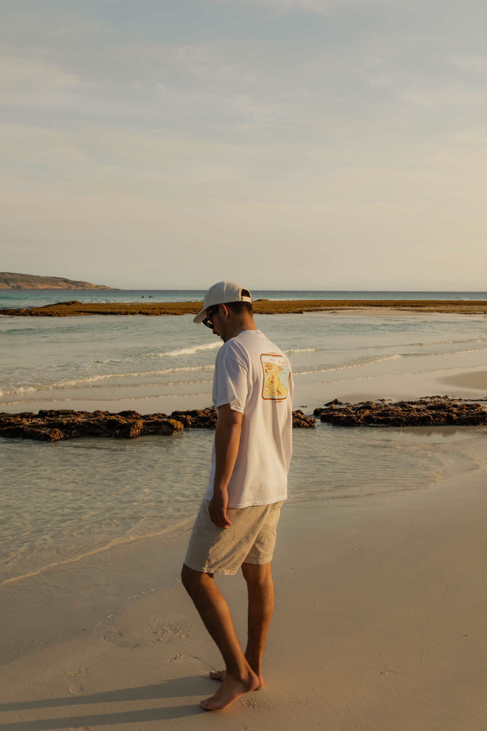 West Beach Tee - White