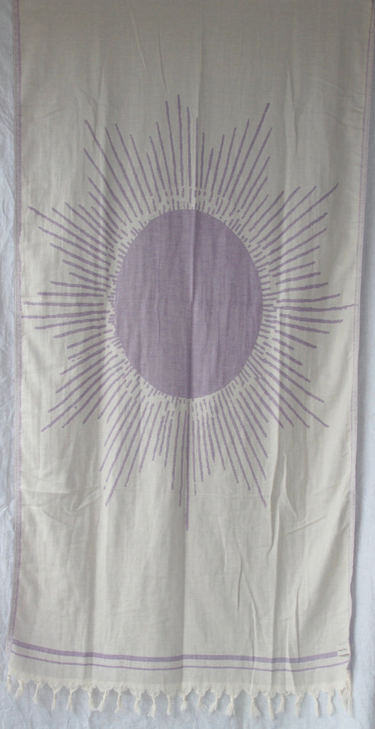 Sun Turkish Towel - Purple
