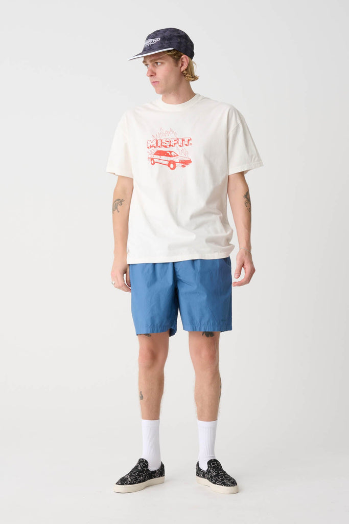 Burning Desires Tee - Thrift White