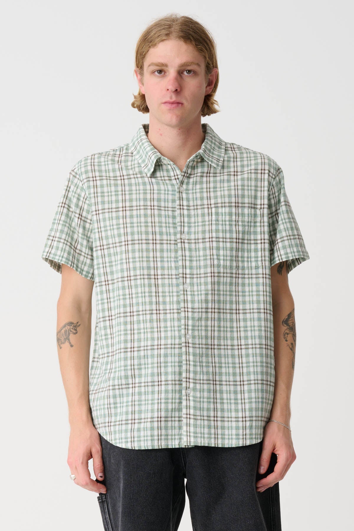 Matchstick Men Shirt - Green