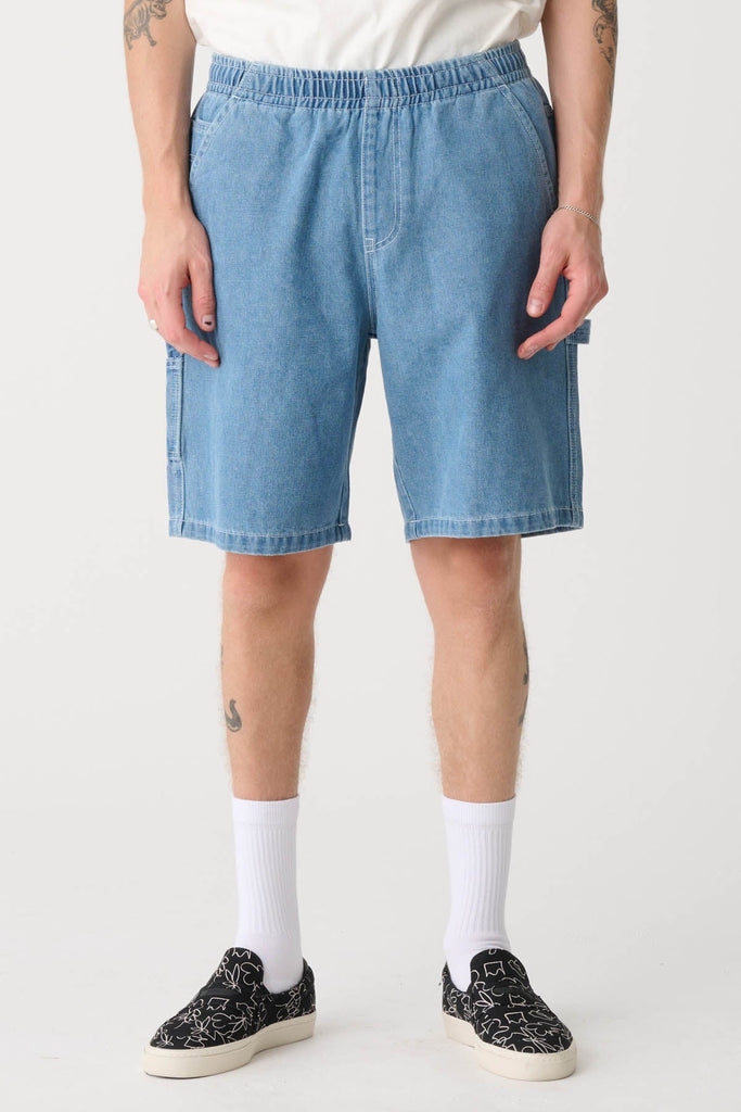 Looking Glass Short - Mid Blue Denim