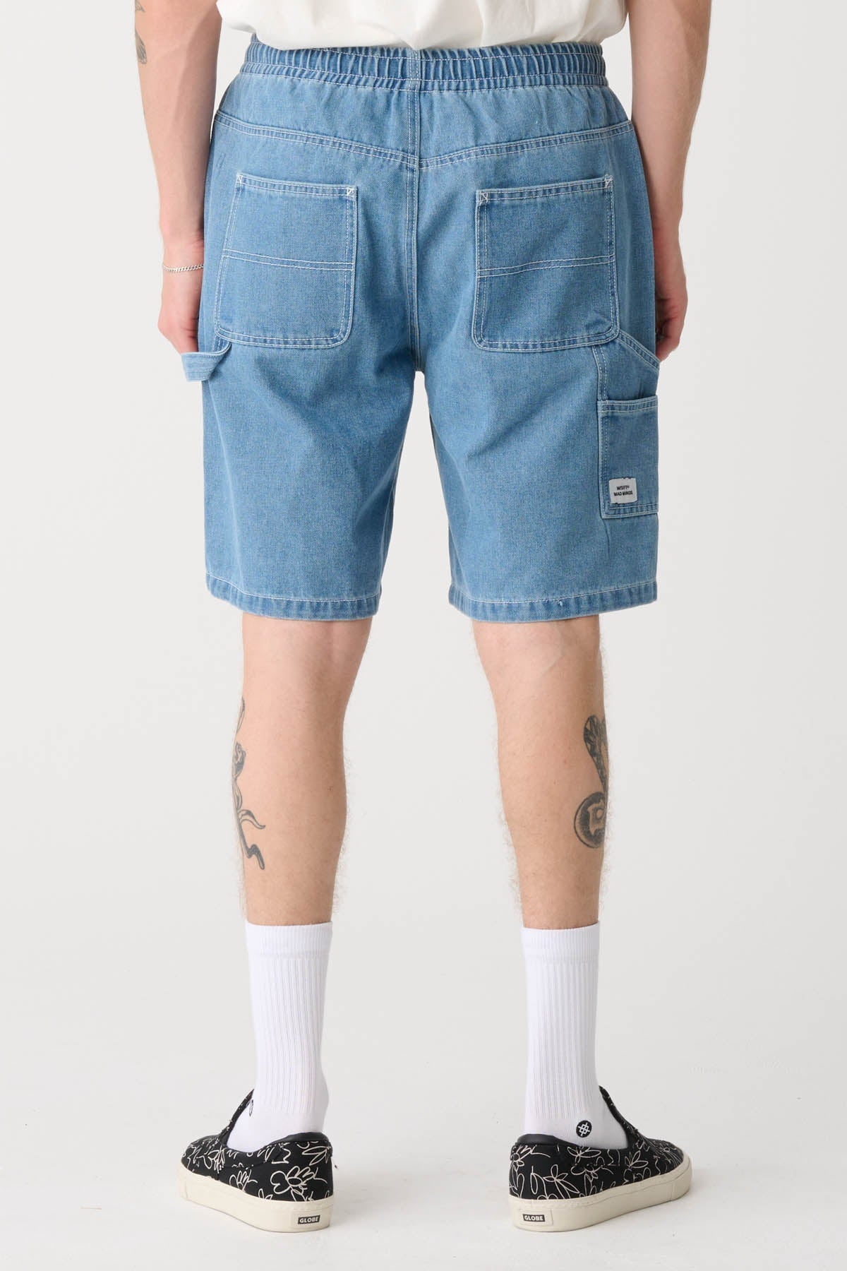 Looking Glass Short - Mid Blue Denim