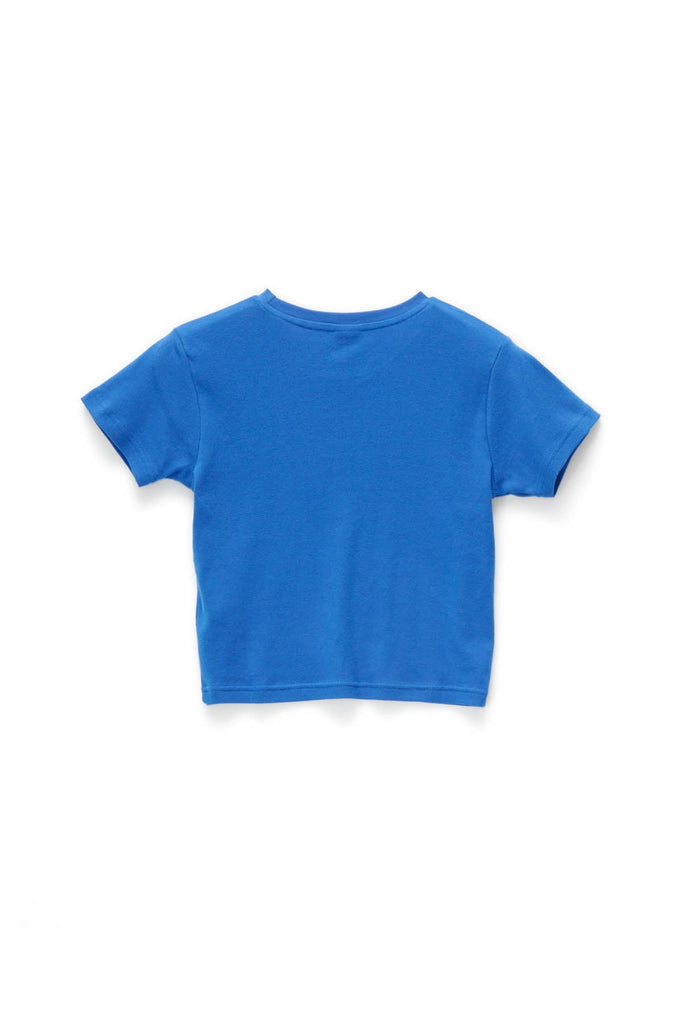 Hawkshaw Rib Tee - Blue