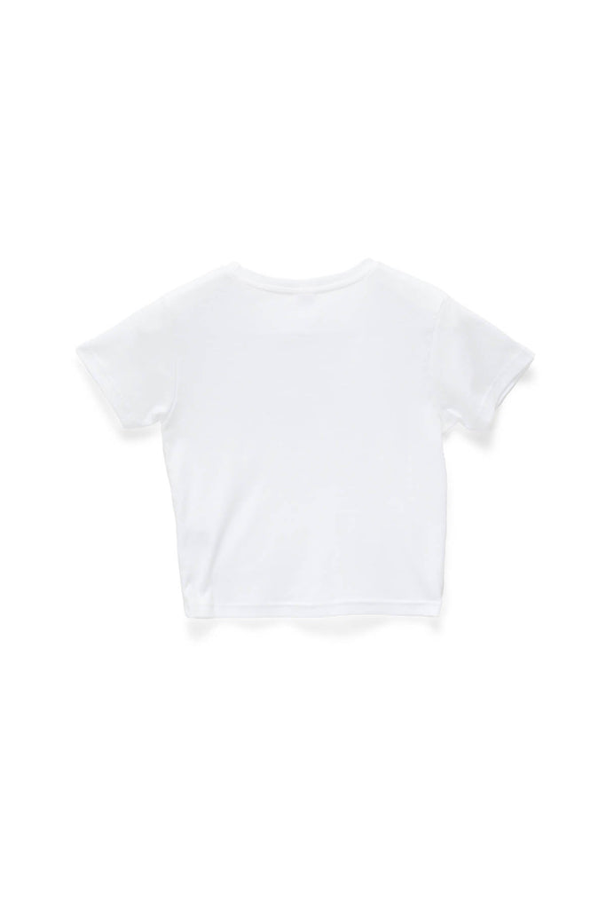 Hawkshaw Rib Tee - White