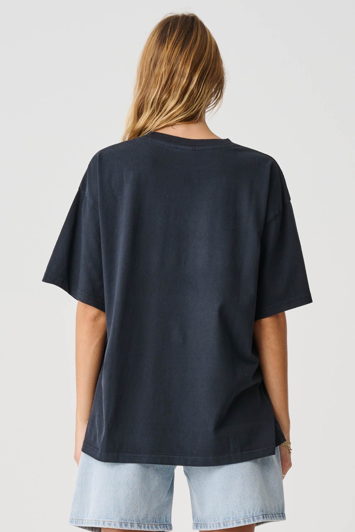 Eple Oversized Tee - Thrift Black