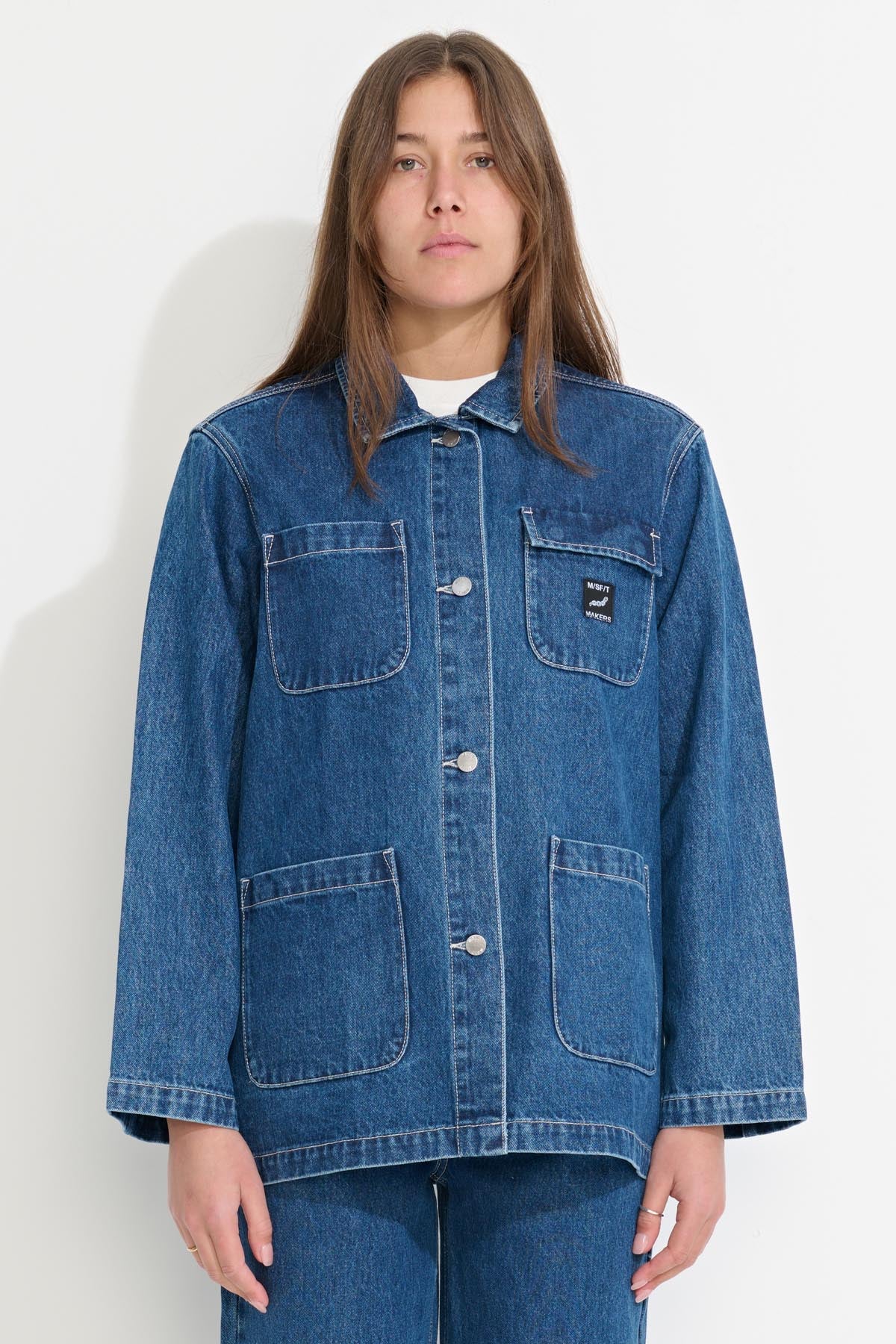 Unisex Chore Jacket - Indigo