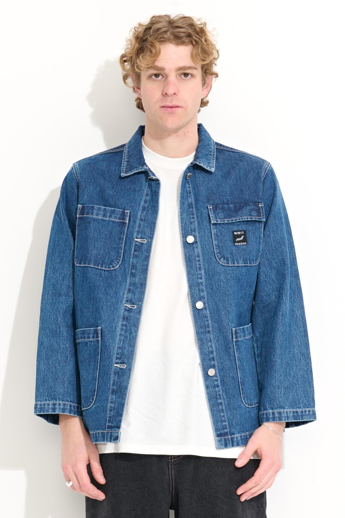 Unisex Chore Jacket - Indigo