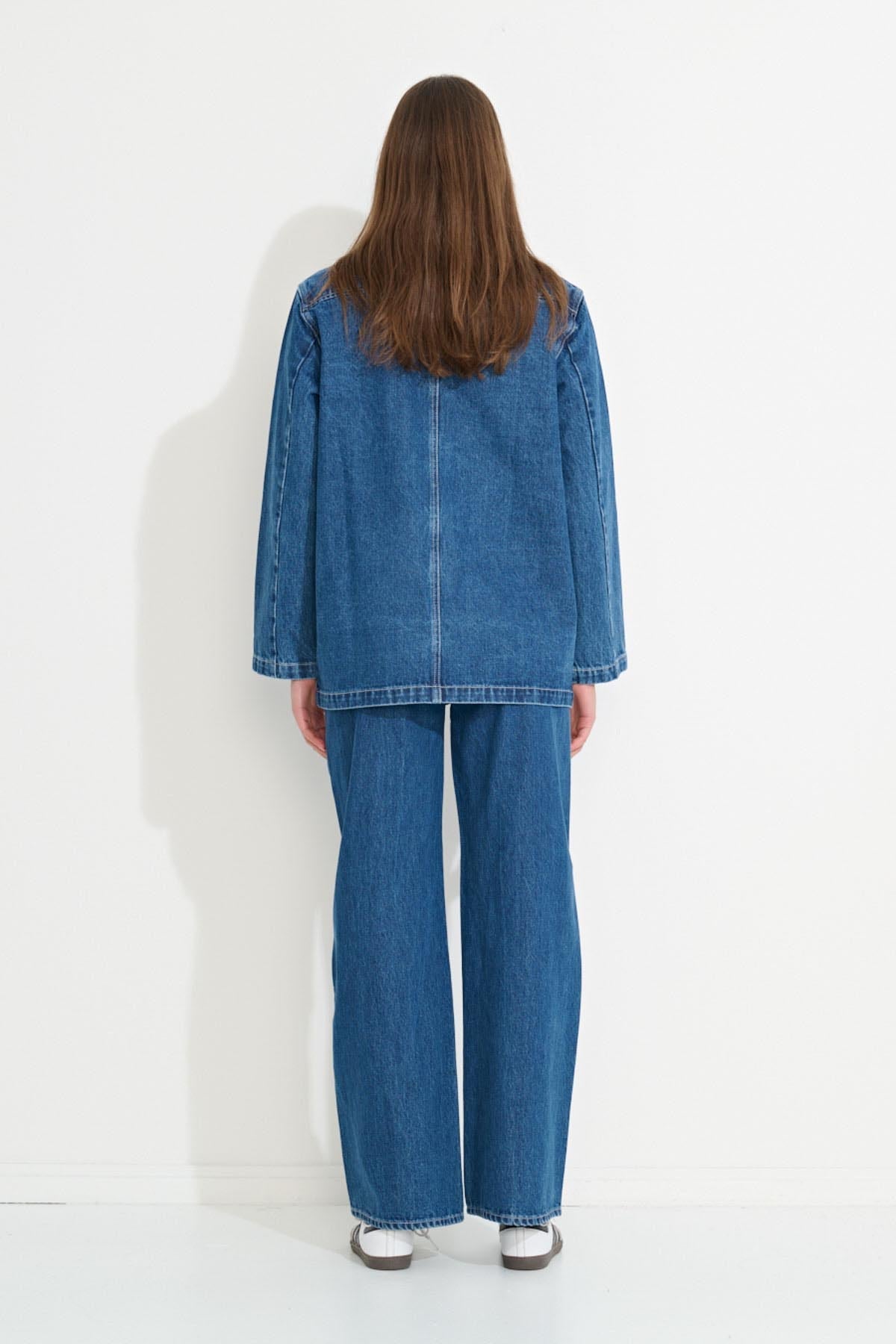 Unisex Chore Jacket - Indigo