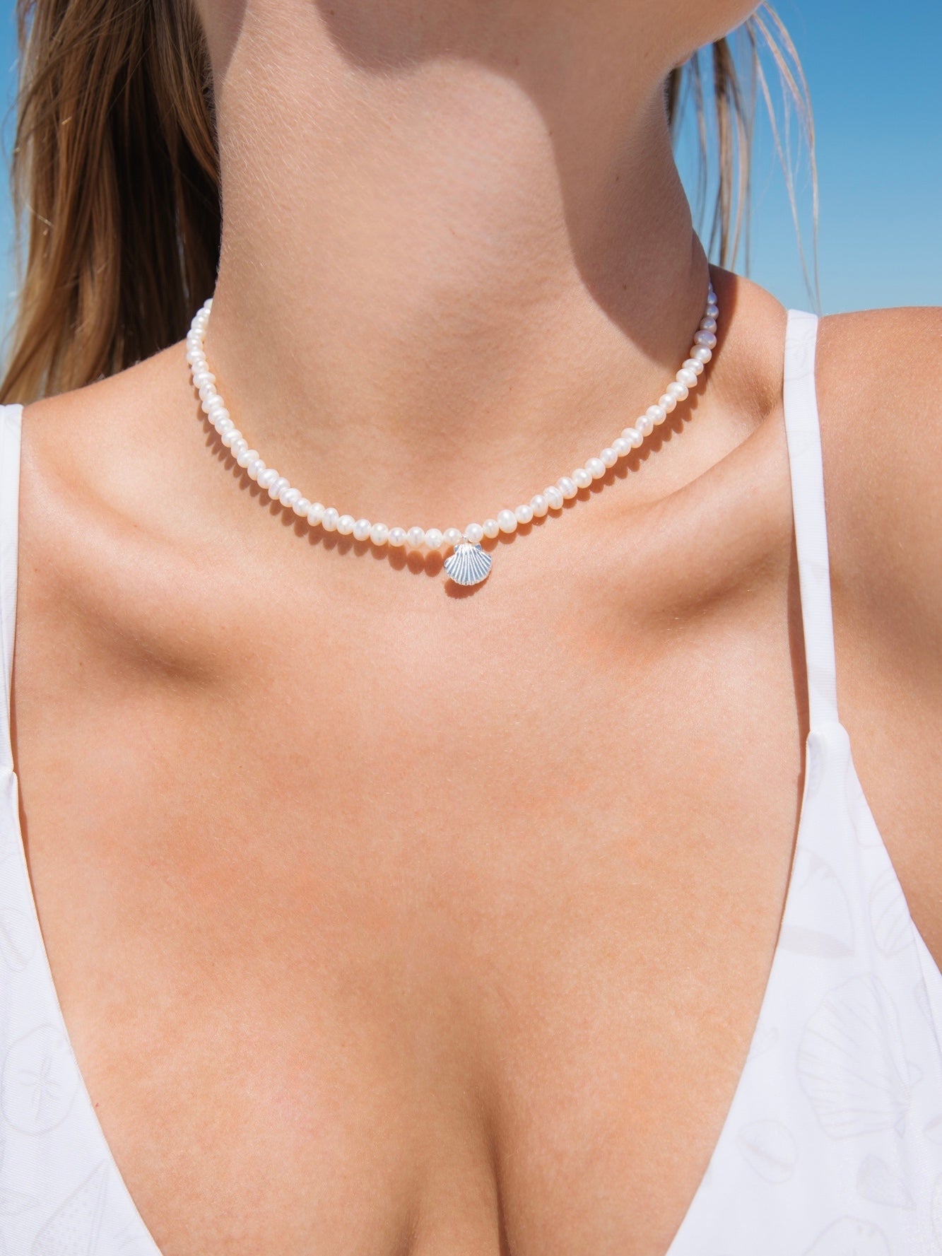 Tahiti Tropics Choker - Sterling Silver