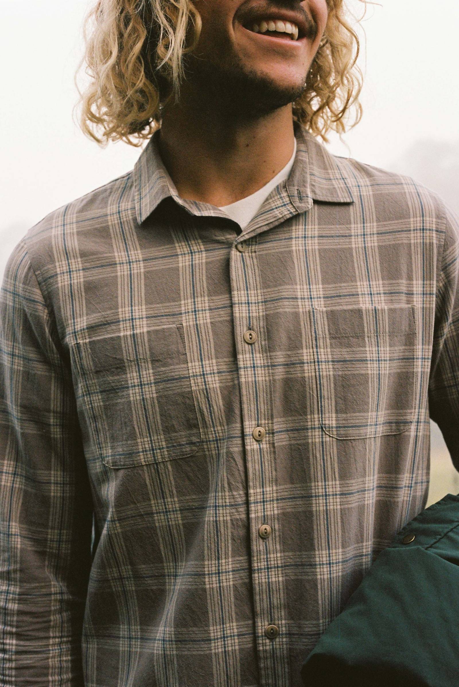 Light Check Shirt - Grey Multi