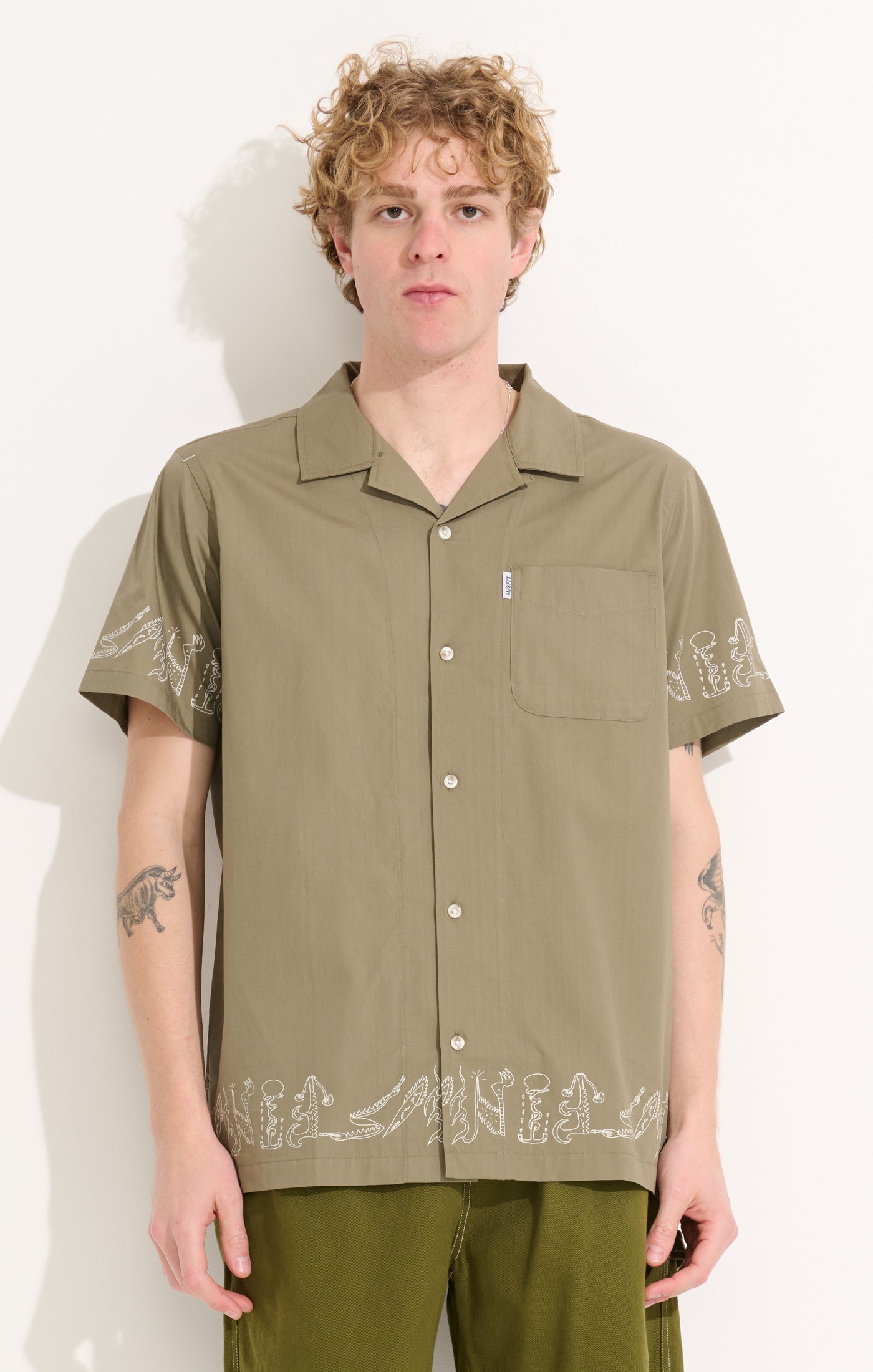 PRIMITIVE PERFUME SS SHIRT- MUSHROOM