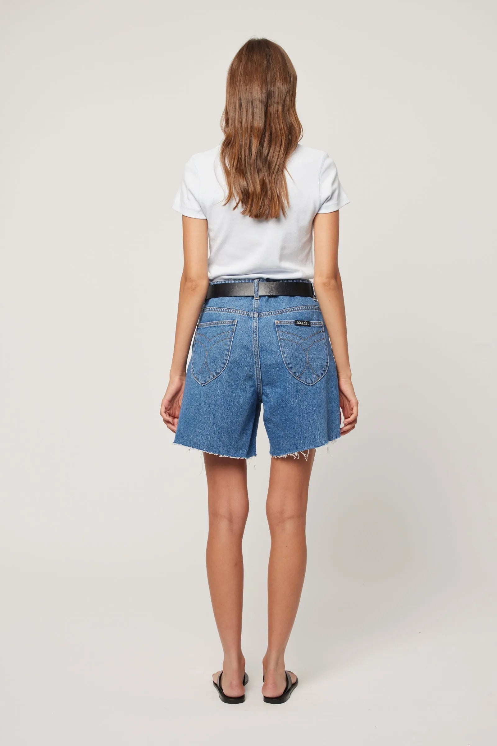 90s Relaxed Short - River Blue