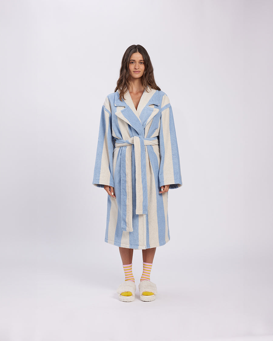 Robe - Resort Stripes