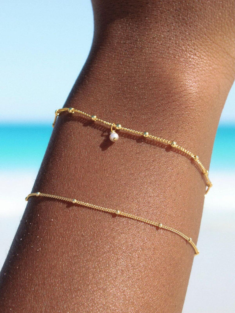 Palm Cove Bracelet - 18k Gold Vermeil