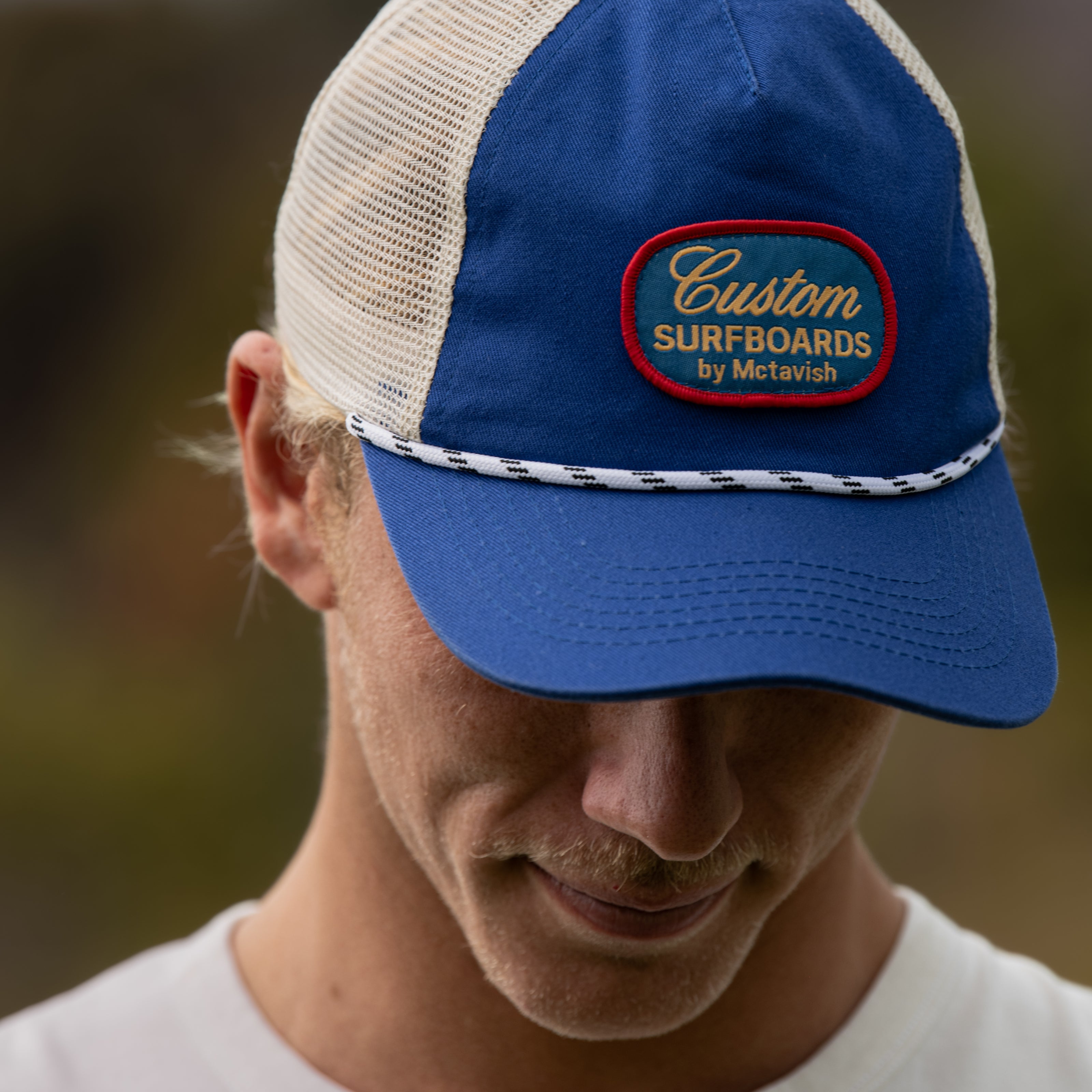 Custom Trucker Cap - Blue Multi