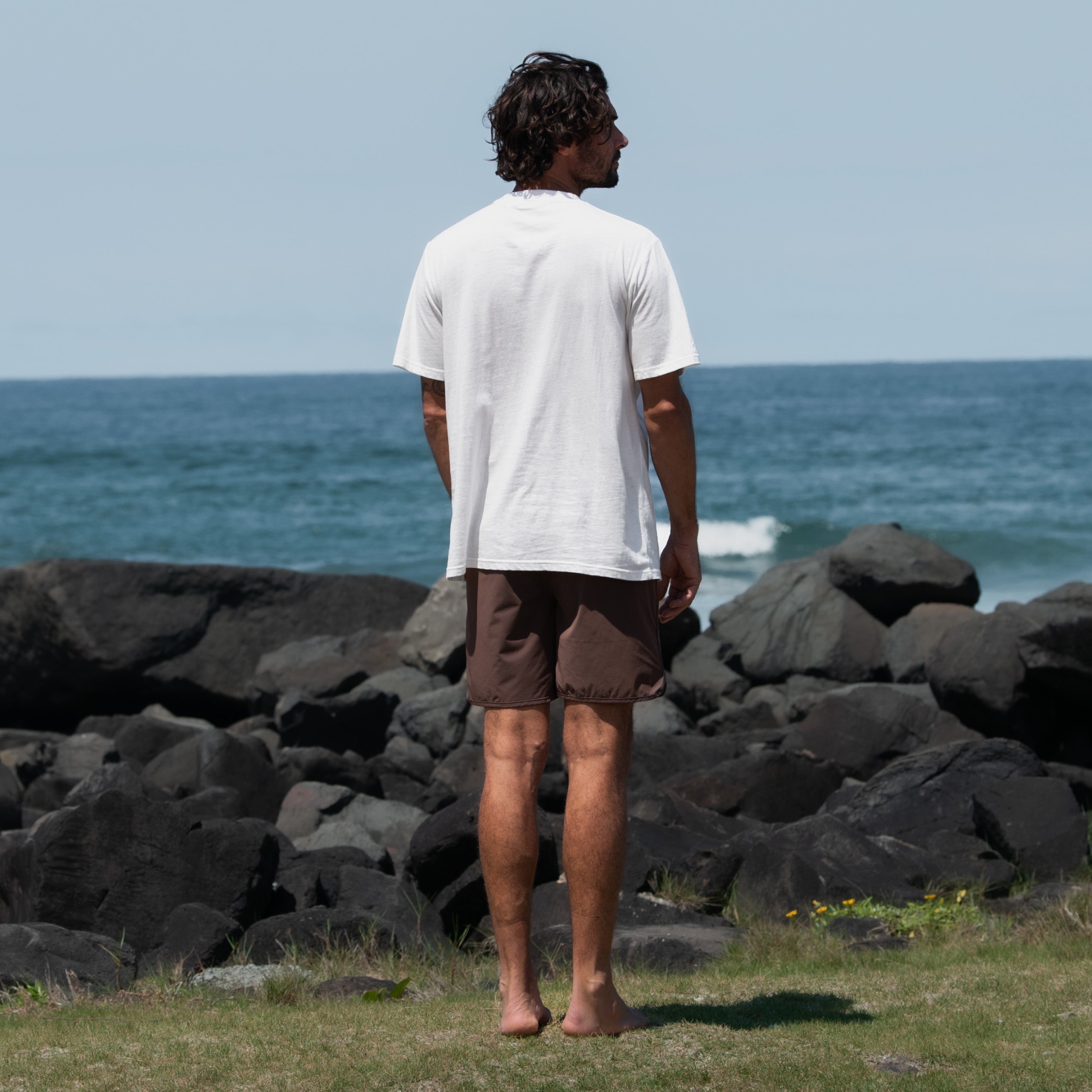 Stretch Boardshort - Brown