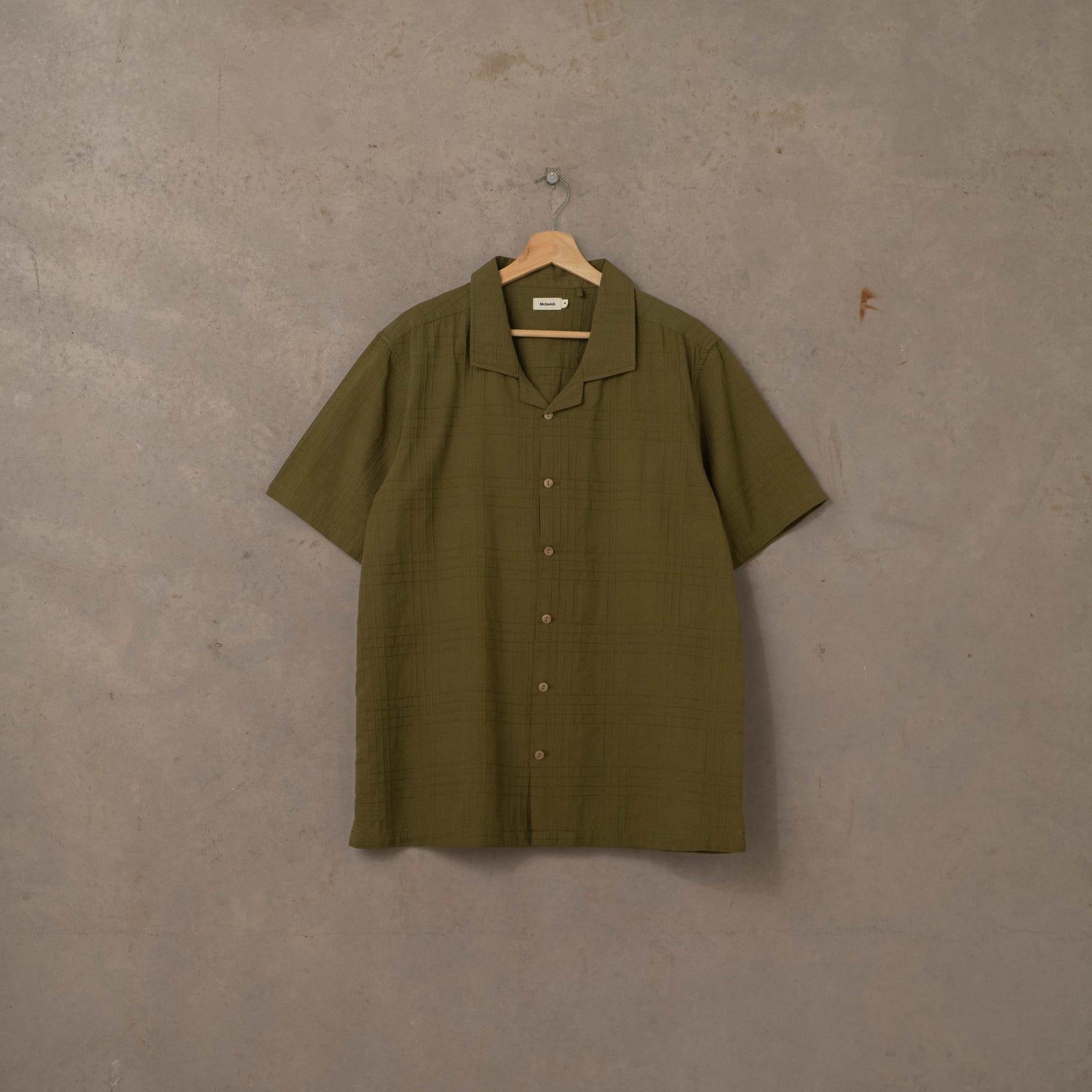 Camp Collar Shirt - Green