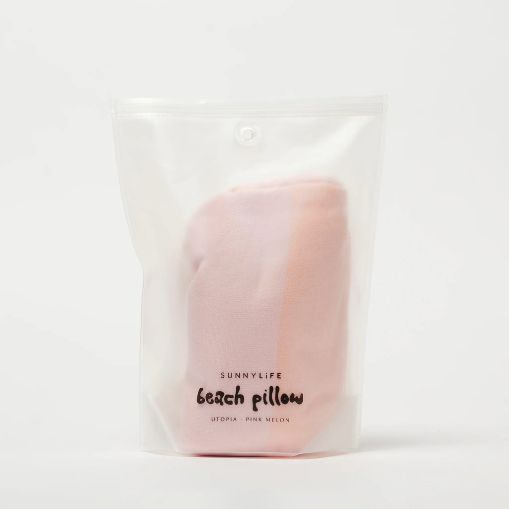 Beach Pillow Utopia - Pink Melon