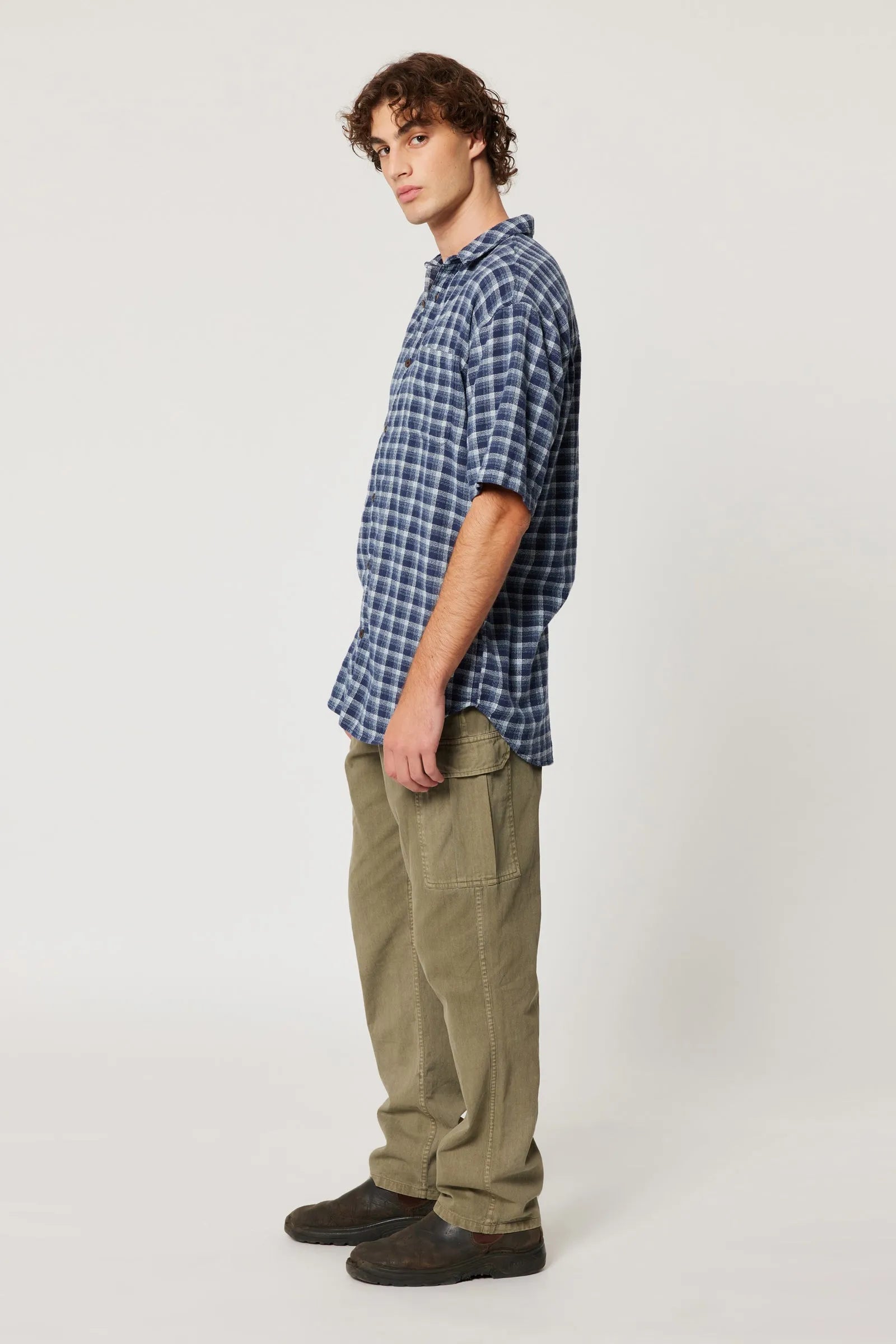 Angus Check Shirt - Blue Check