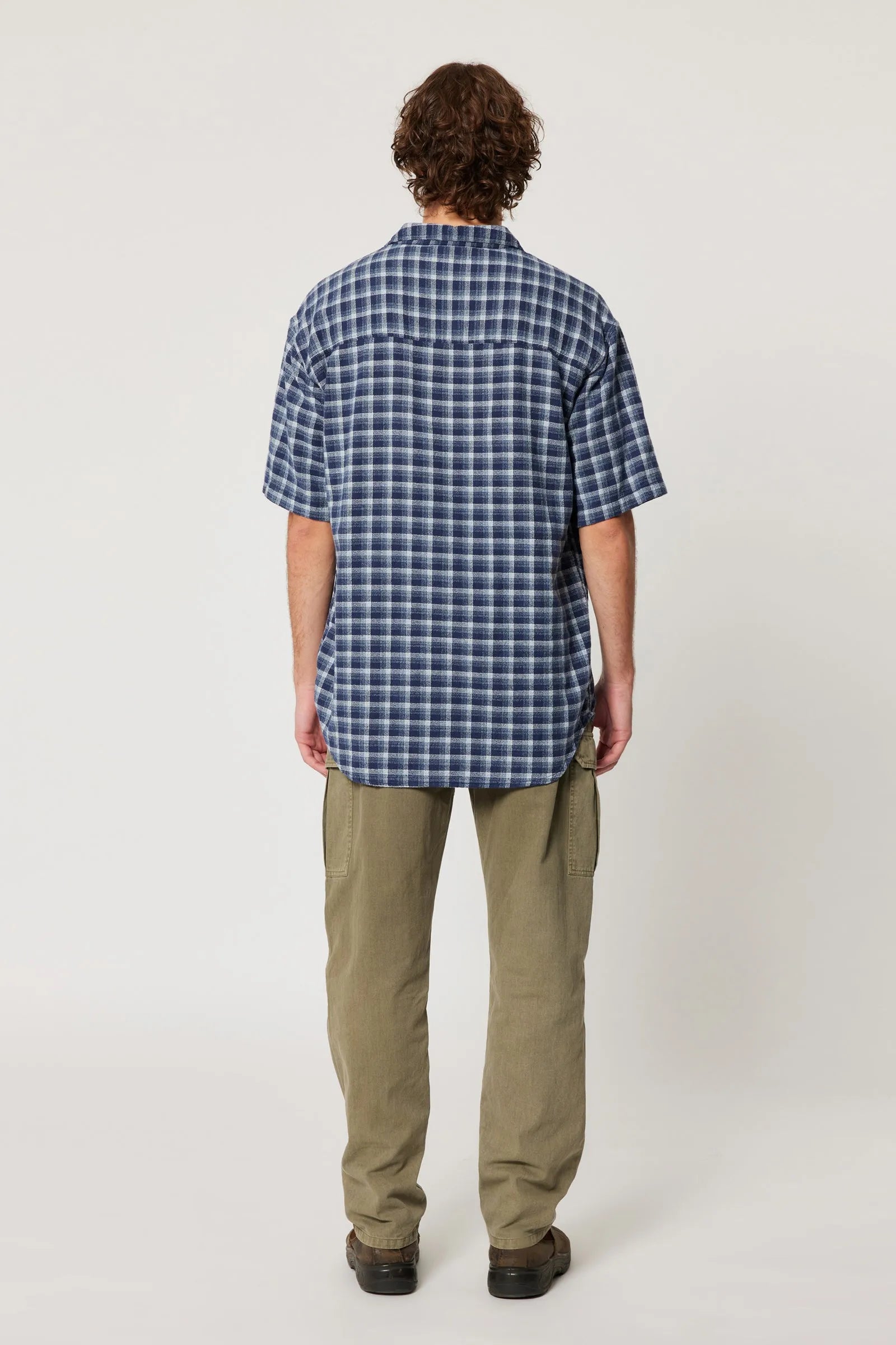 Angus Check Shirt - Blue Check