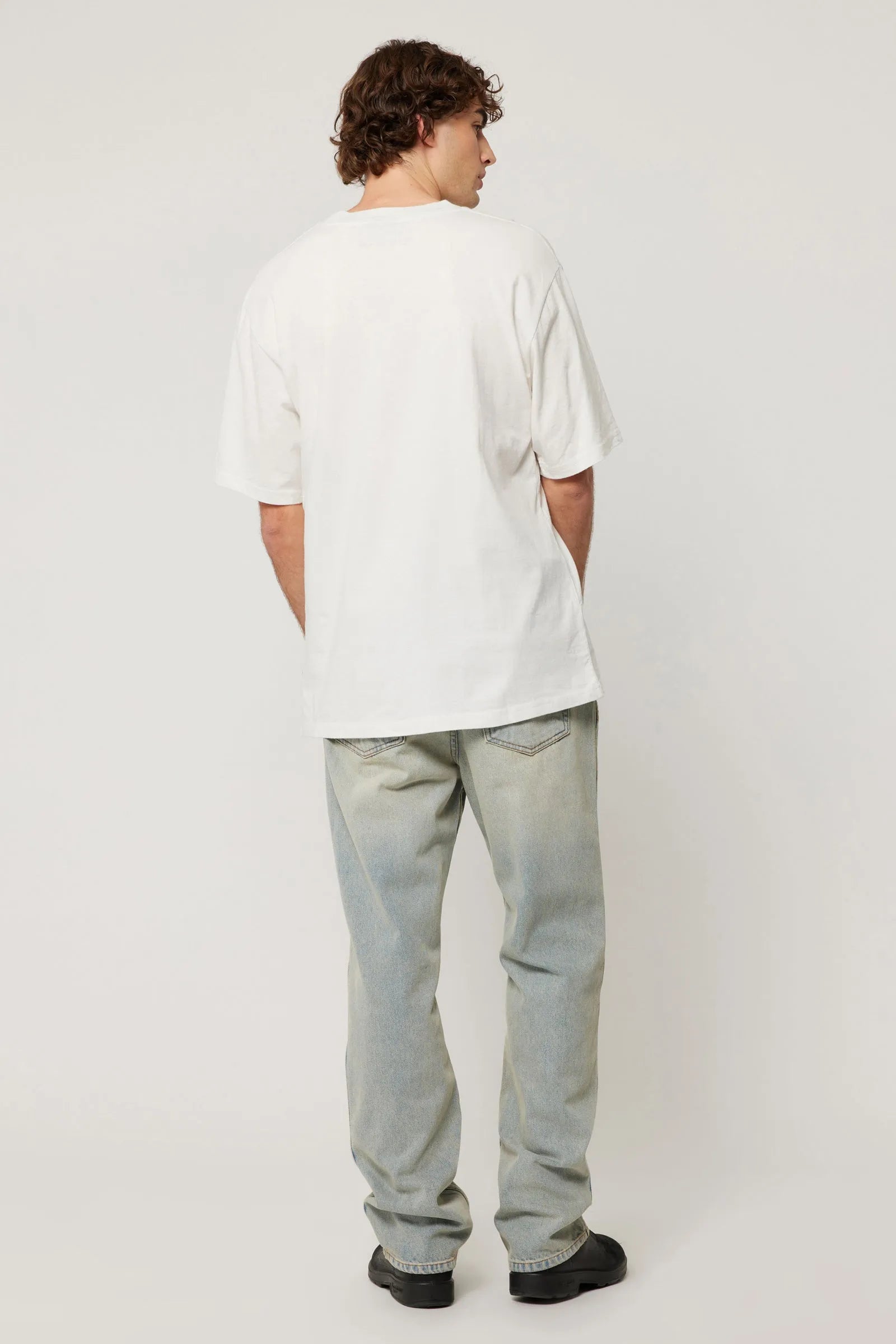 Embroider Pocket Tee - Vintage Tee