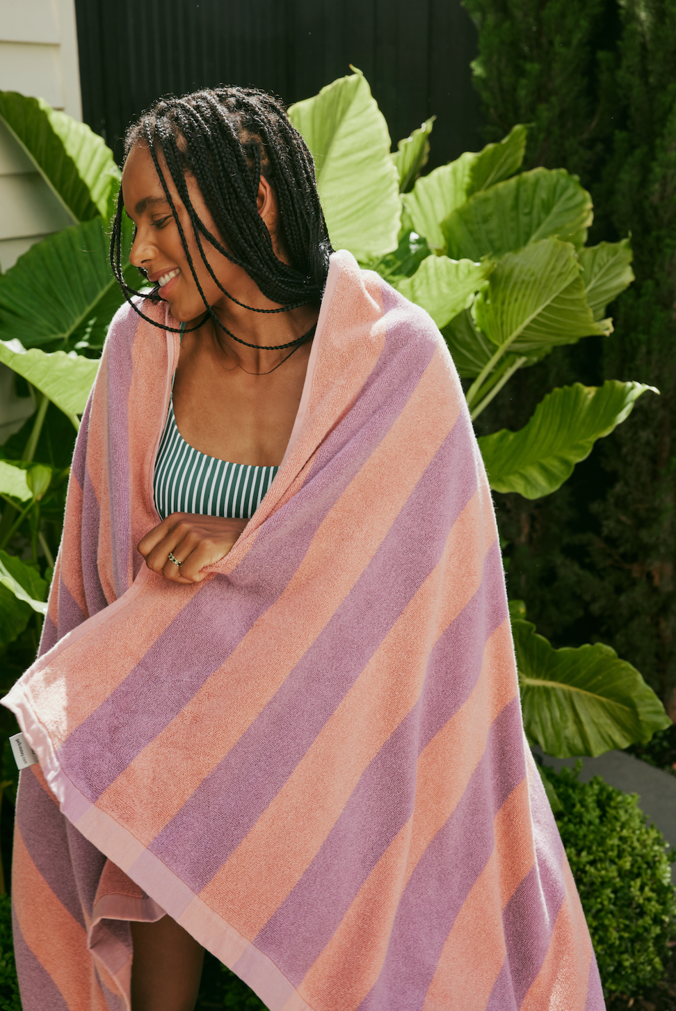 Beach Towel - Bloom Stripes