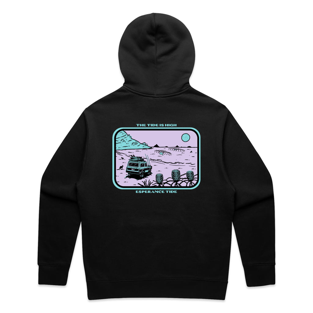 The Tide Is High Relaxed Hood - Black