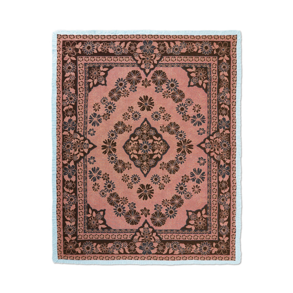 The Daisy Blue Travel Rug