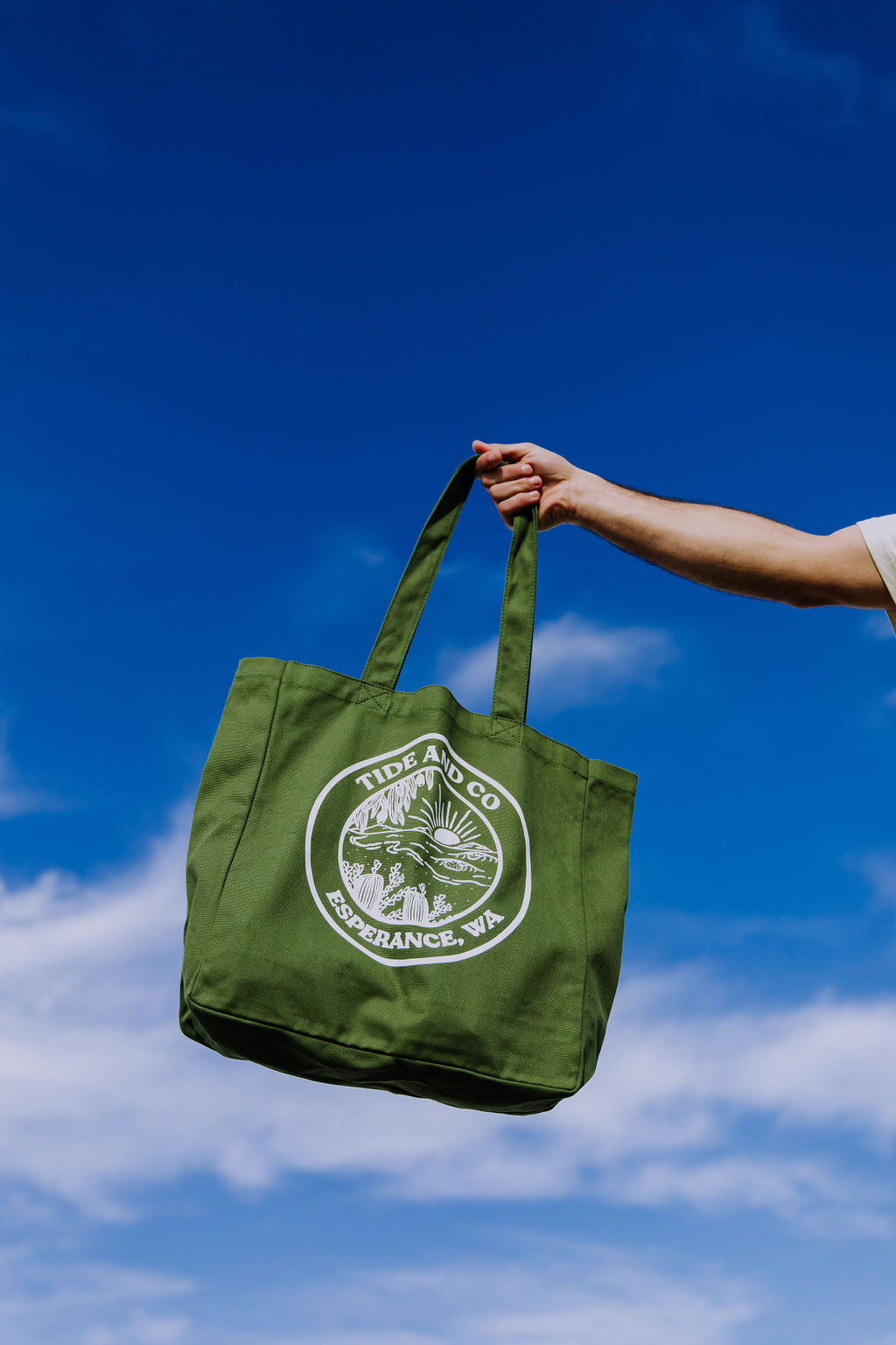 Tide & Co Goods Tote - Kale