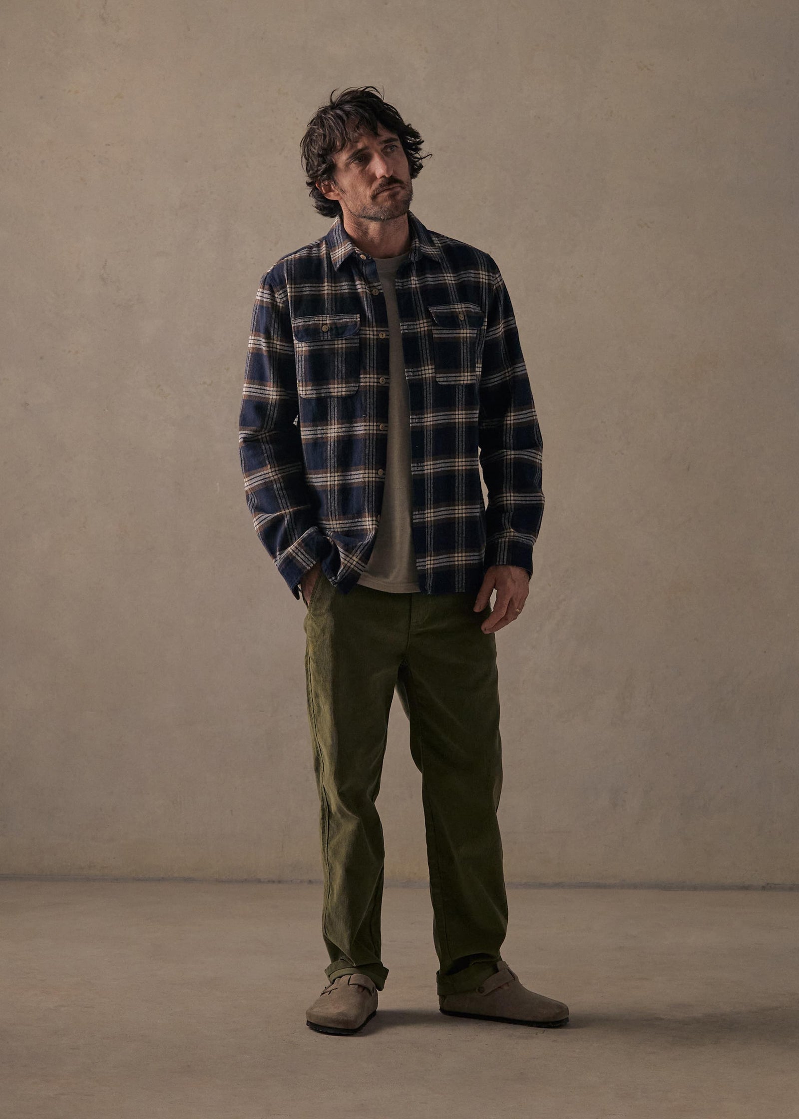 Blanket Flannel Shirt - Smoke Blue